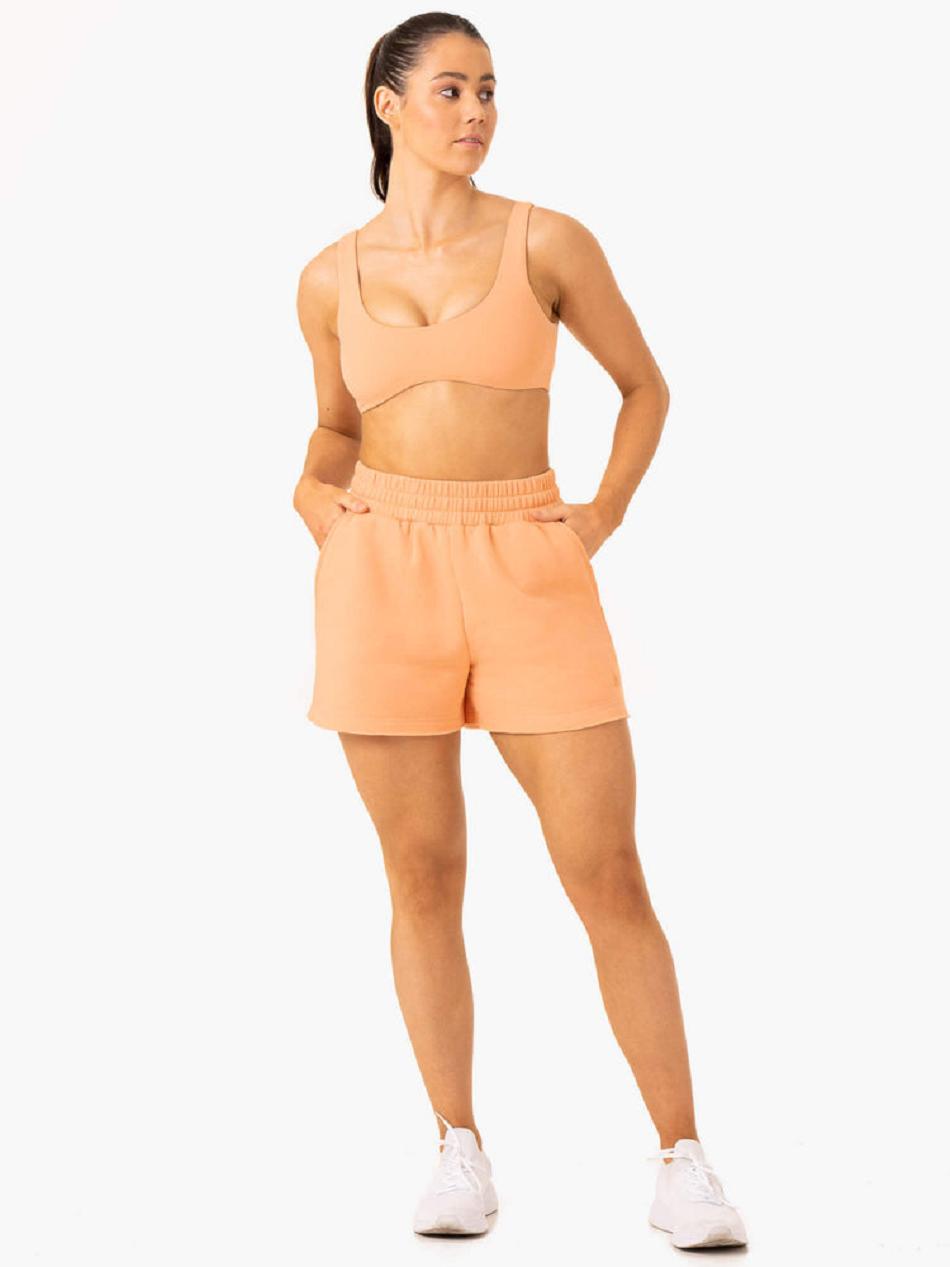 Apricot Women's Ryderwear Elevate Track Short Trackset | 76JF60306