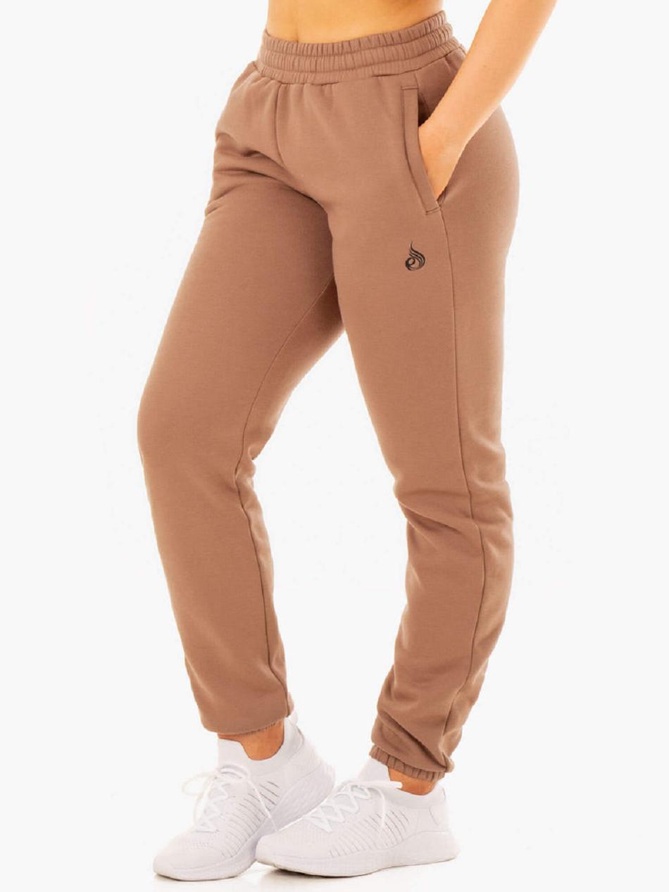 Beige Men's Ryderwear Unisex Track Pants | 93RT49369