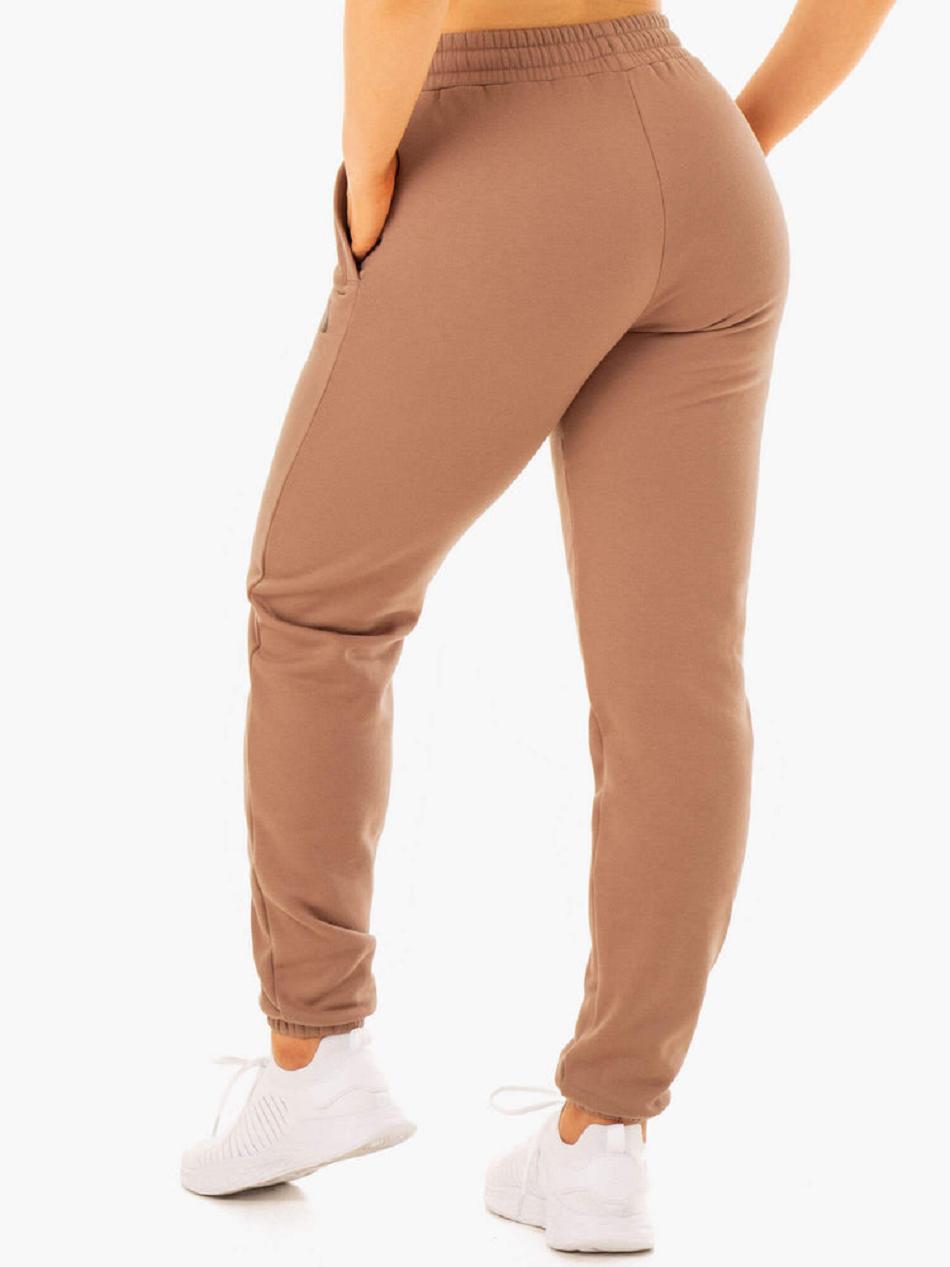 Beige Men's Ryderwear Unisex Track Pants | 93RT49369