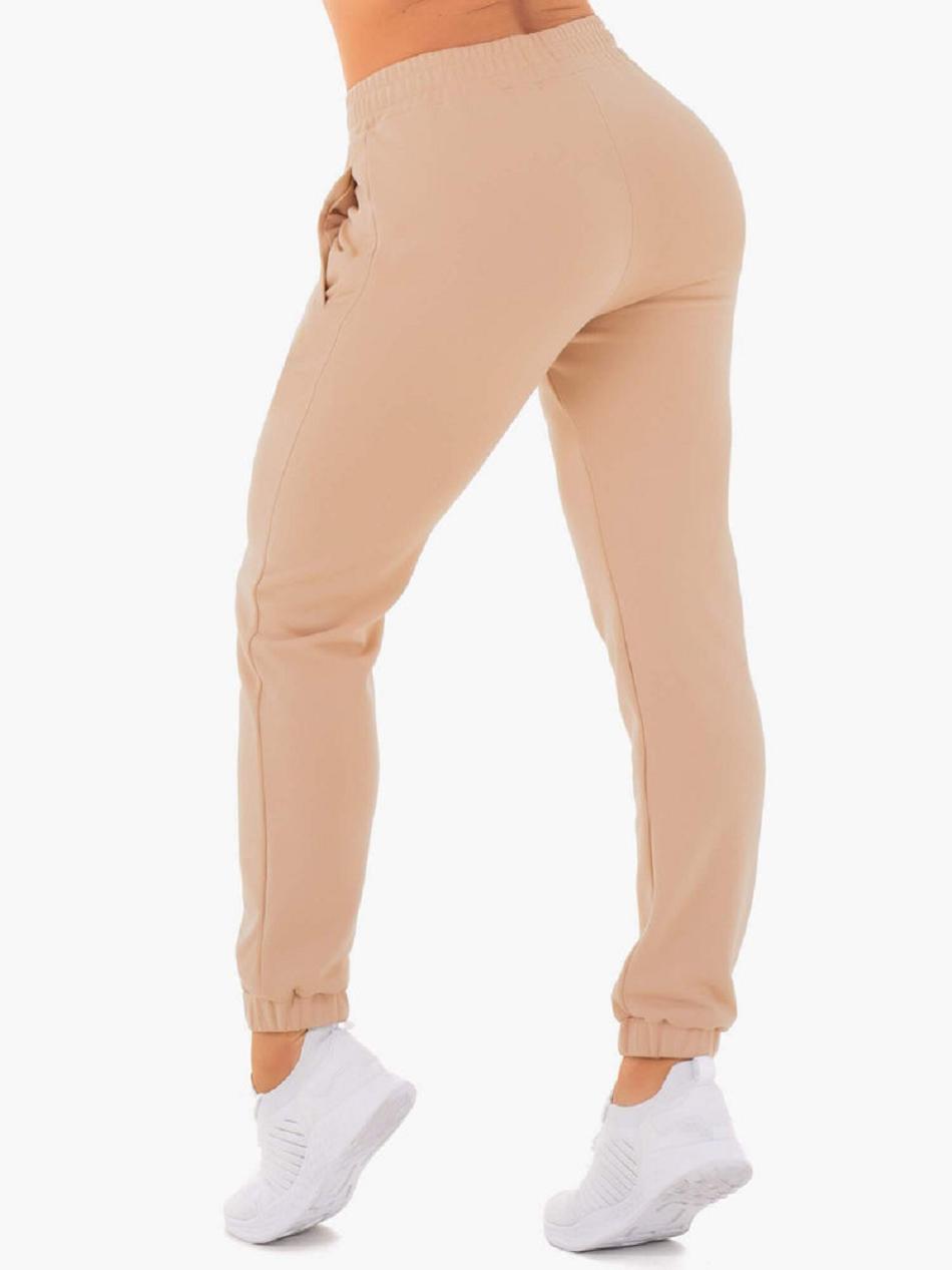 Beige Women's Ryderwear Adapt Track Pants | 147G38505