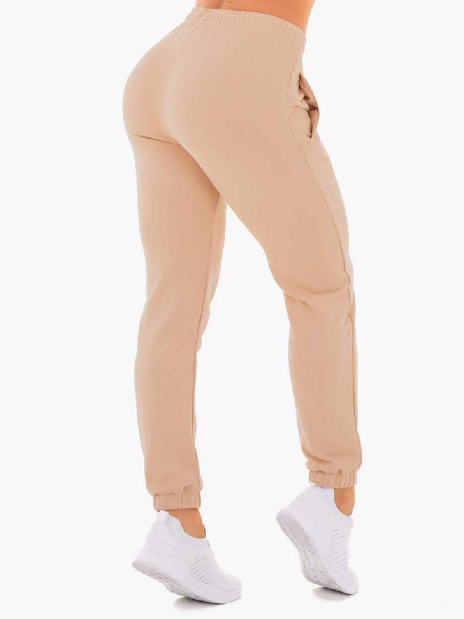 Beige Women's Ryderwear Adapt Track Pants | 147G38505