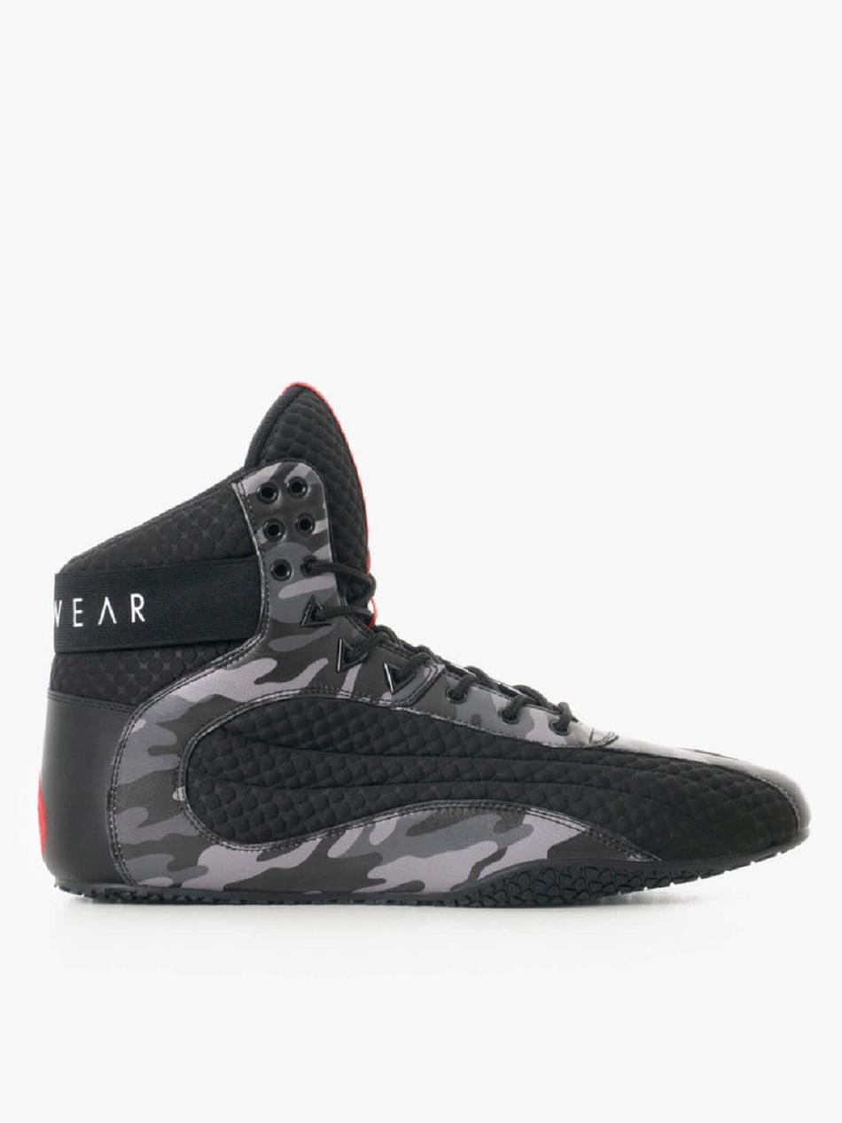 Black / Camo Men\'s Ryderwear D-Mak Rogue Shoes | OKT69234