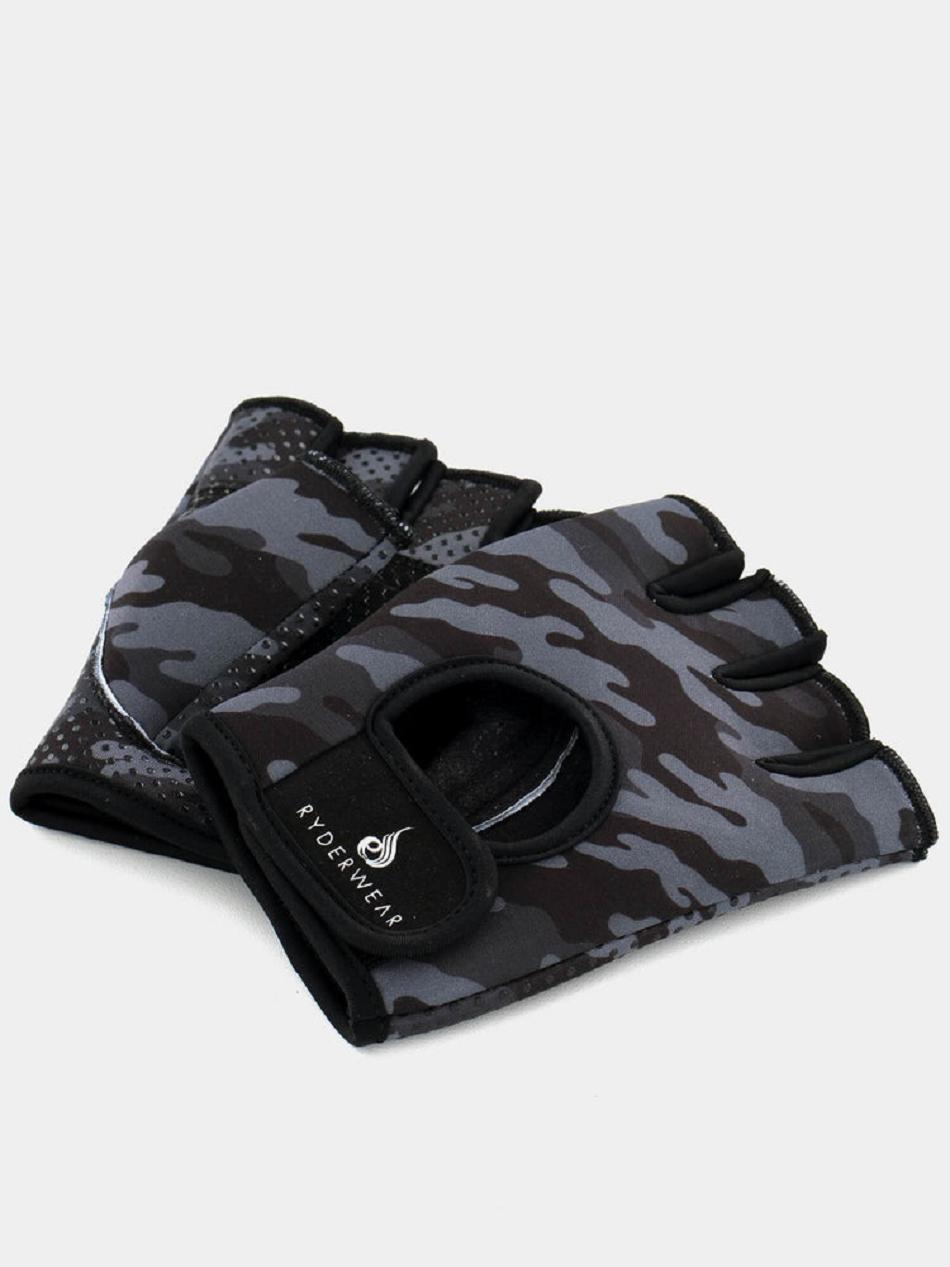 Black / Camo Women's Ryderwear Lifting Gloves Accessories | FR7632537