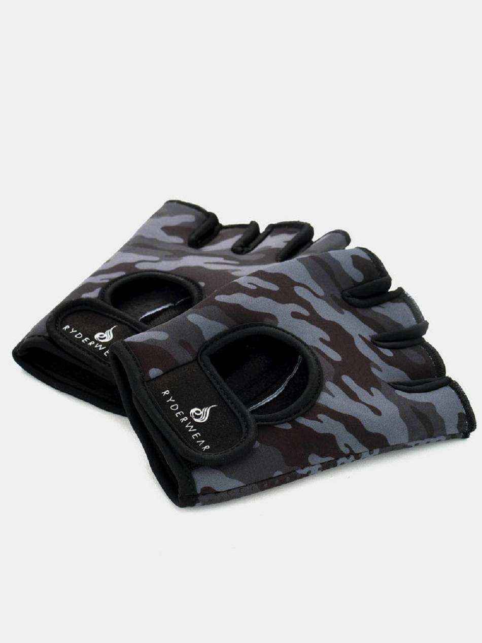 Black / Camo Women\'s Ryderwear Lifting Gloves Accessories | FR7632537