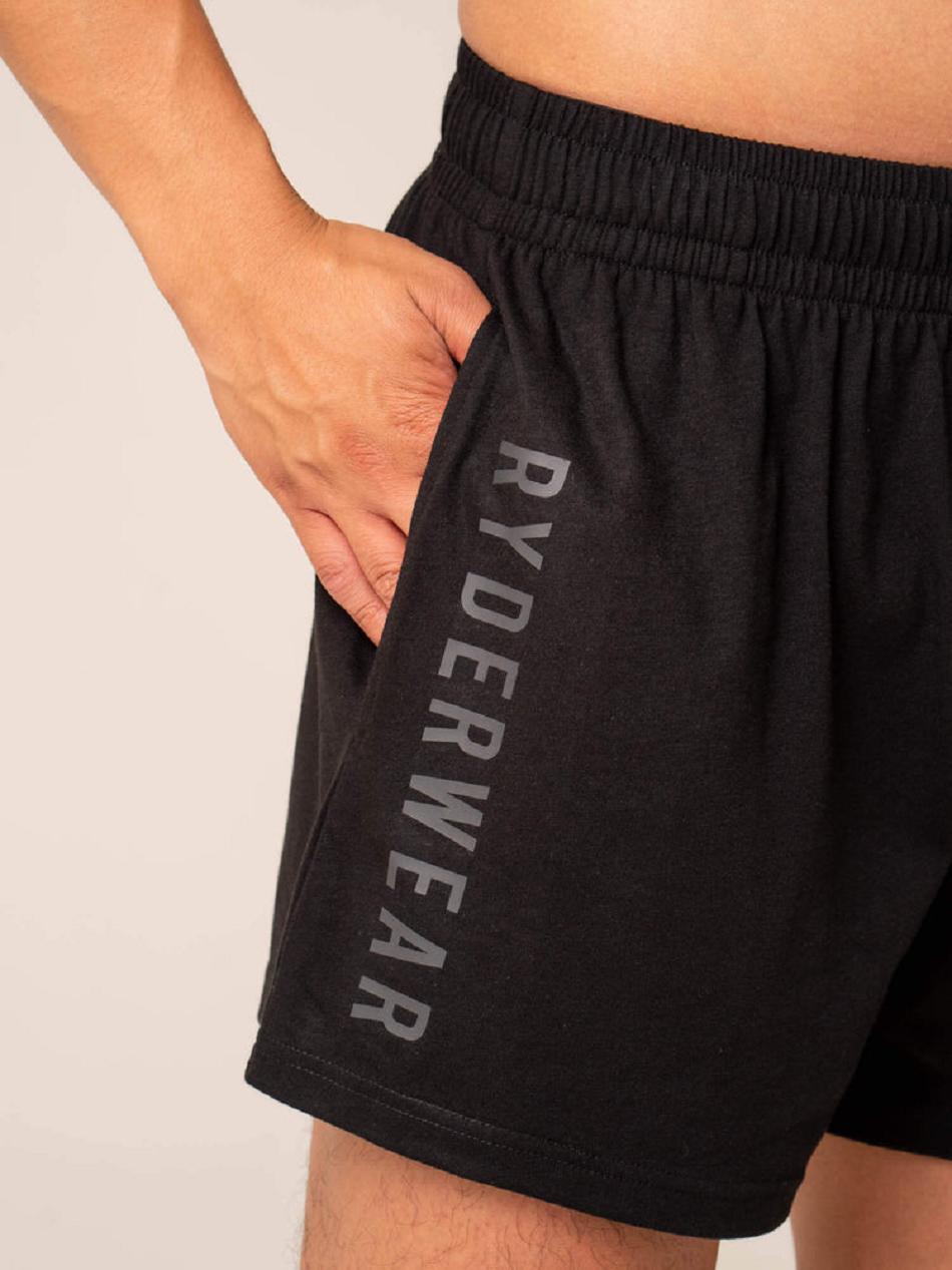 Black Men's Ryderwear Advance Arnie Shorts | 97HF93352