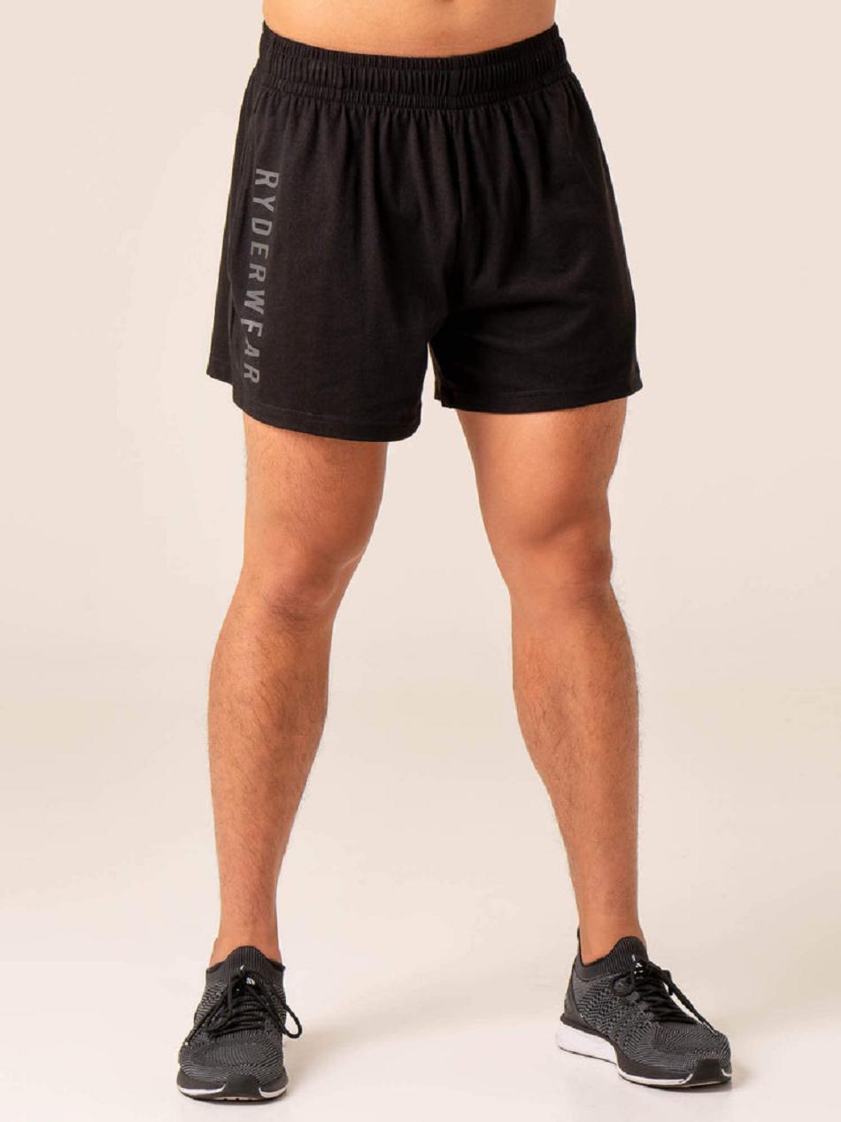 Black Men\'s Ryderwear Advance Arnie Shorts | 97HF93352