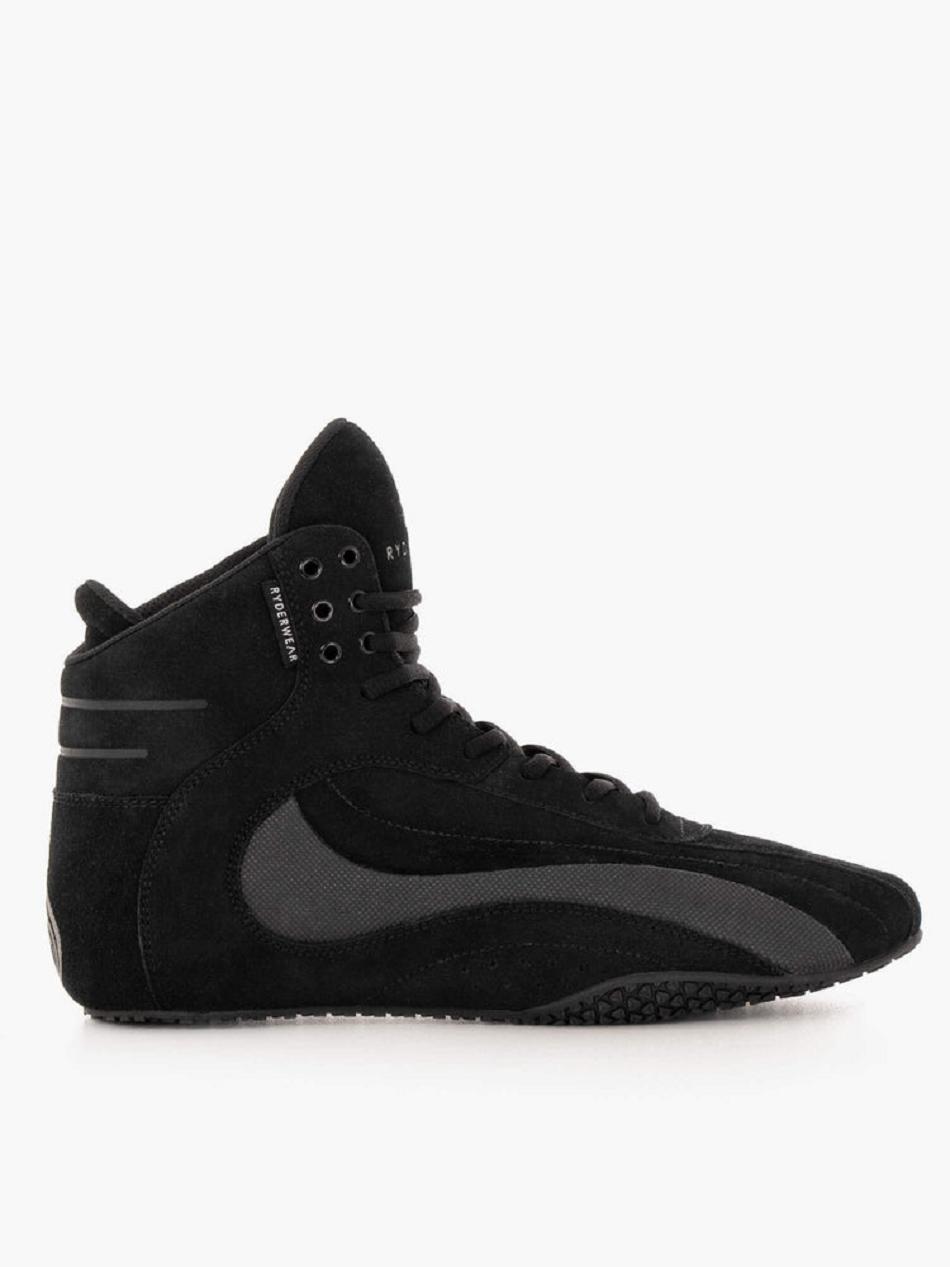 Black Men\'s Ryderwear D-Mak Evo Shoes | 99KR95307