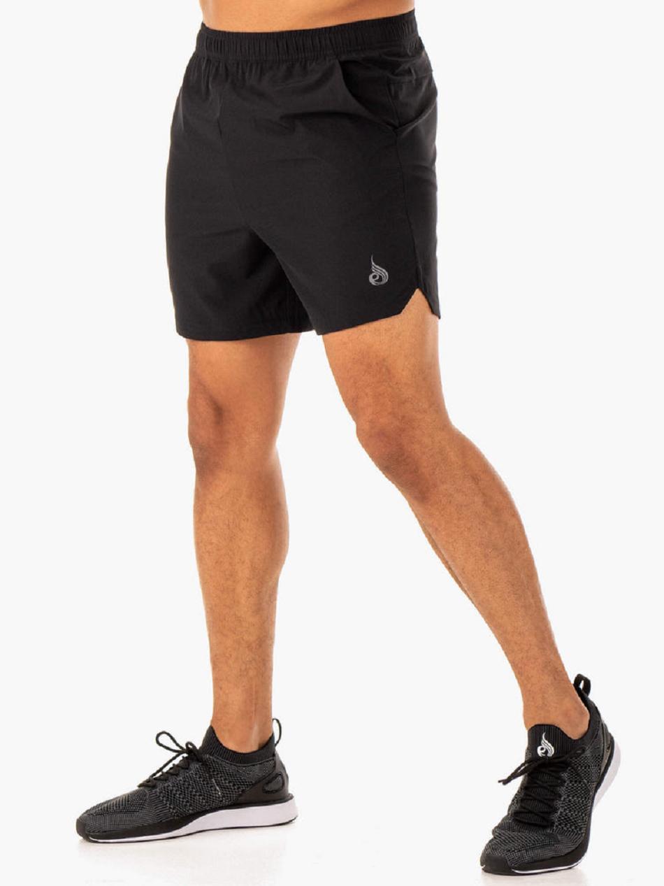 Black Men's Ryderwear Division Training Shorts | 655Y20010