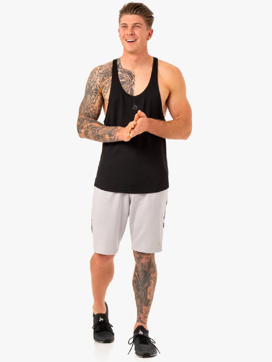 Black Men's Ryderwear Enhance T-Back Stringers | 134Y66984