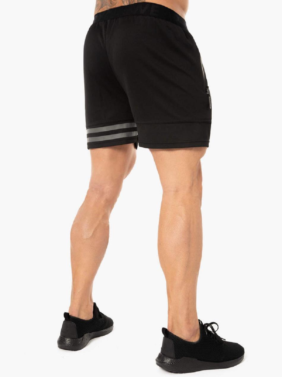 Black Men's Ryderwear Evo Training Shorts | FG9165255