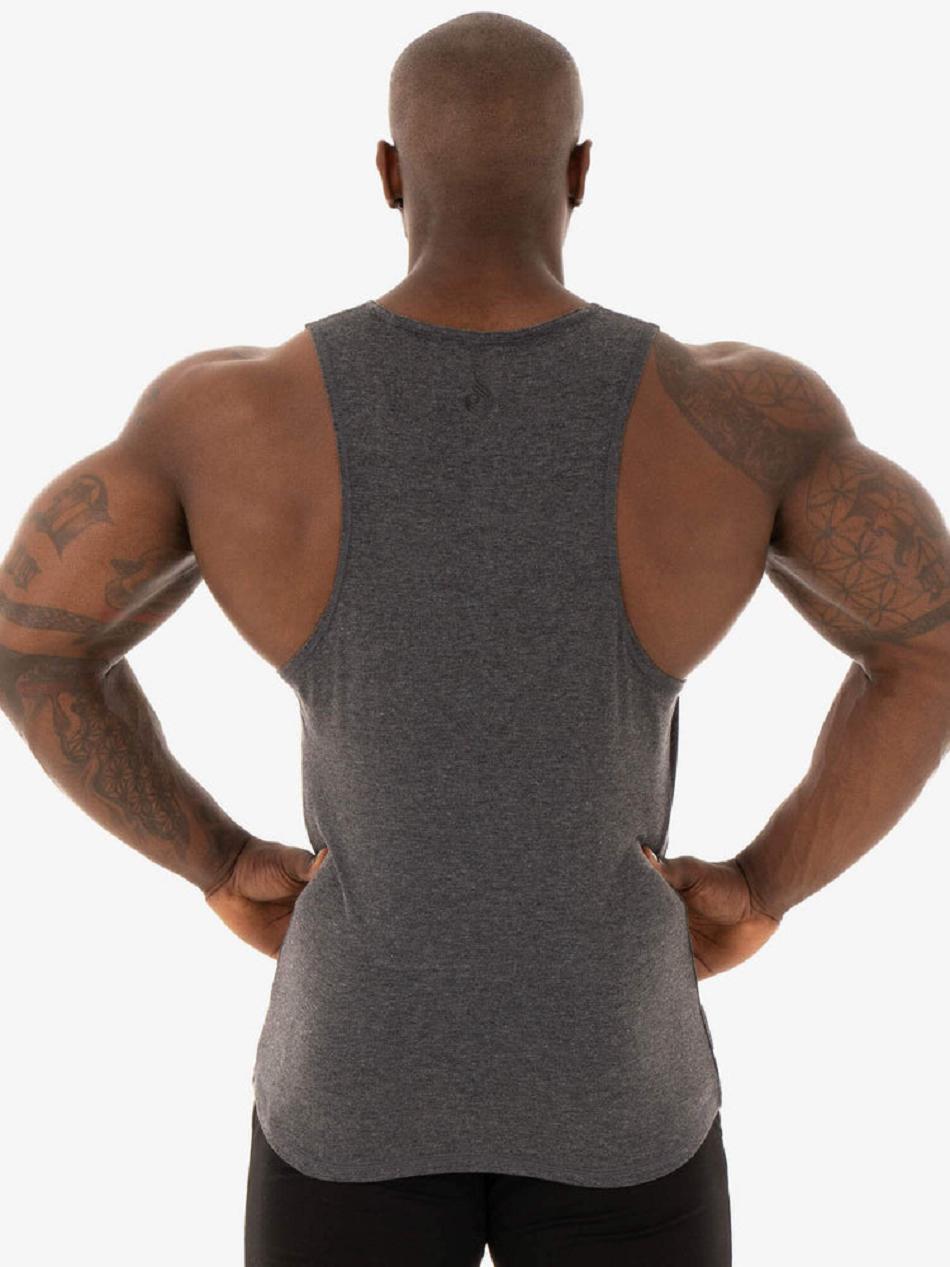 Black Men's Ryderwear Focus Baller Tanks | YGJ40114