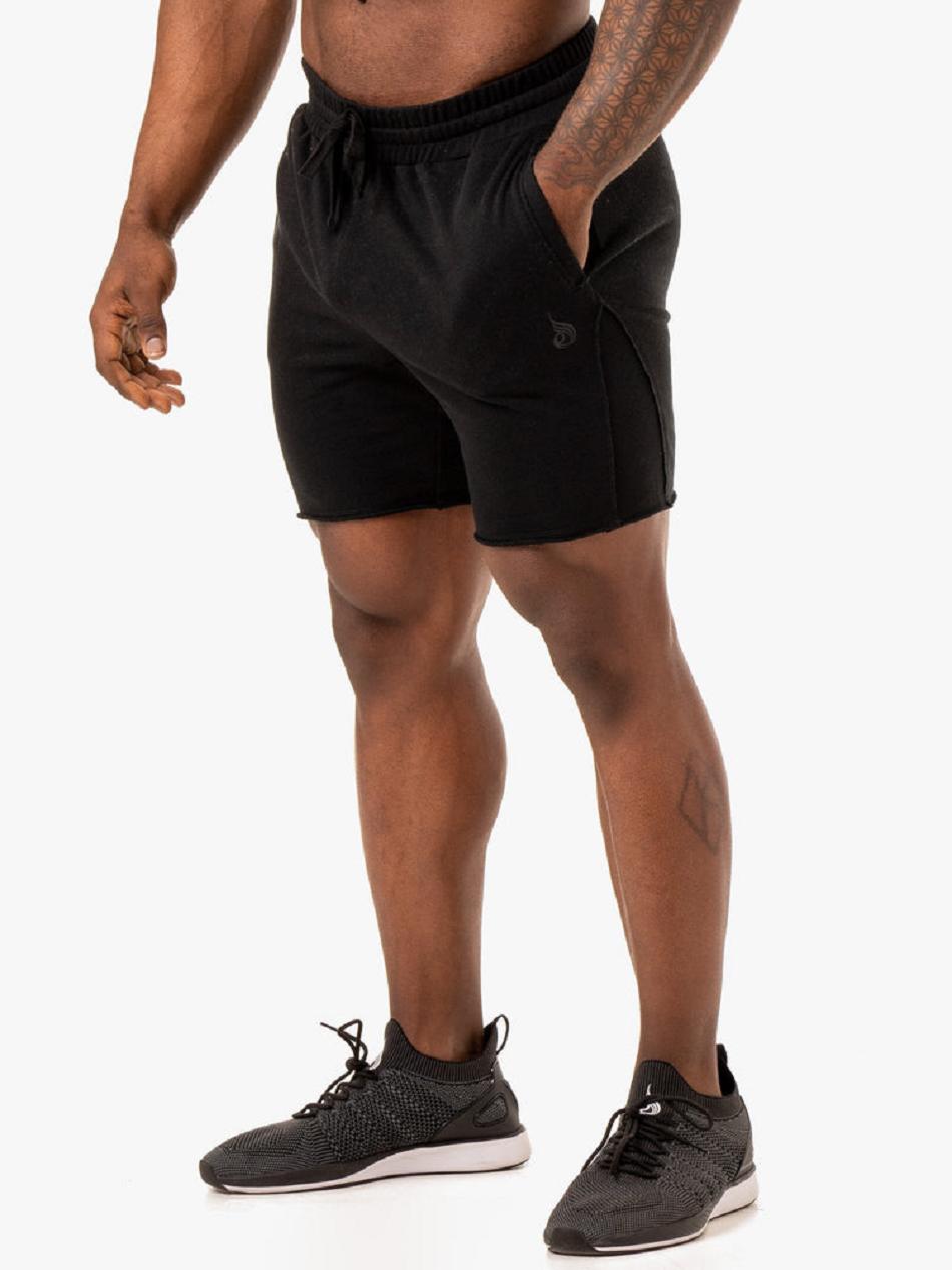 Black Men's Ryderwear Force Track Shorts | MT9188237