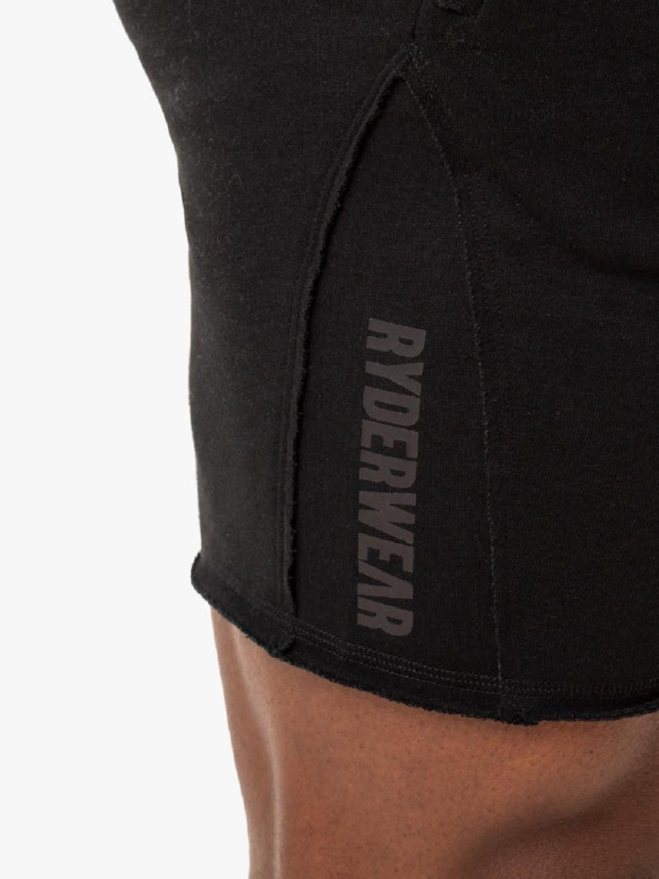 Black Men's Ryderwear Force Track Shorts | MT9188237