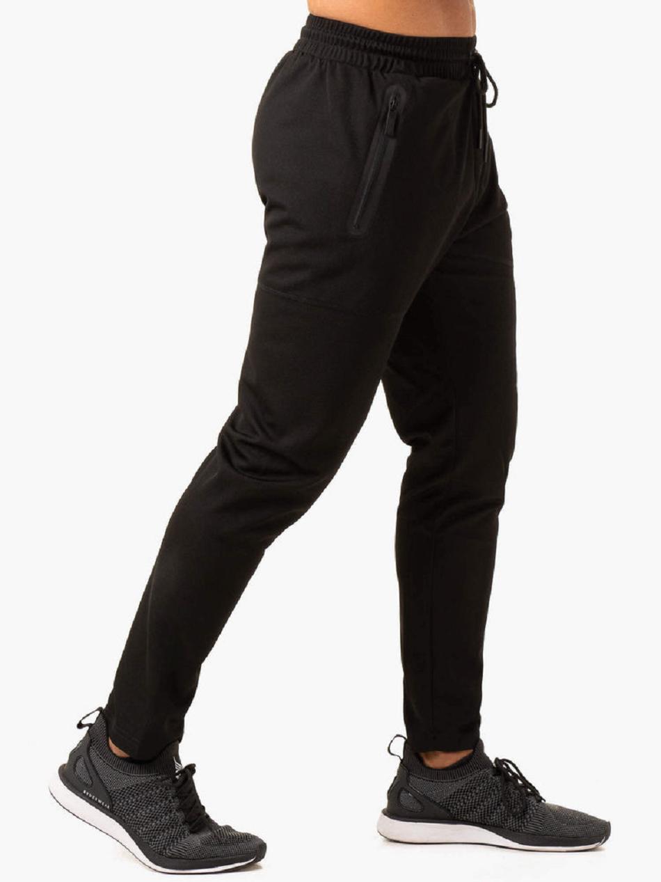 Black Men's Ryderwear Mesh Training Pants | 67U9297719