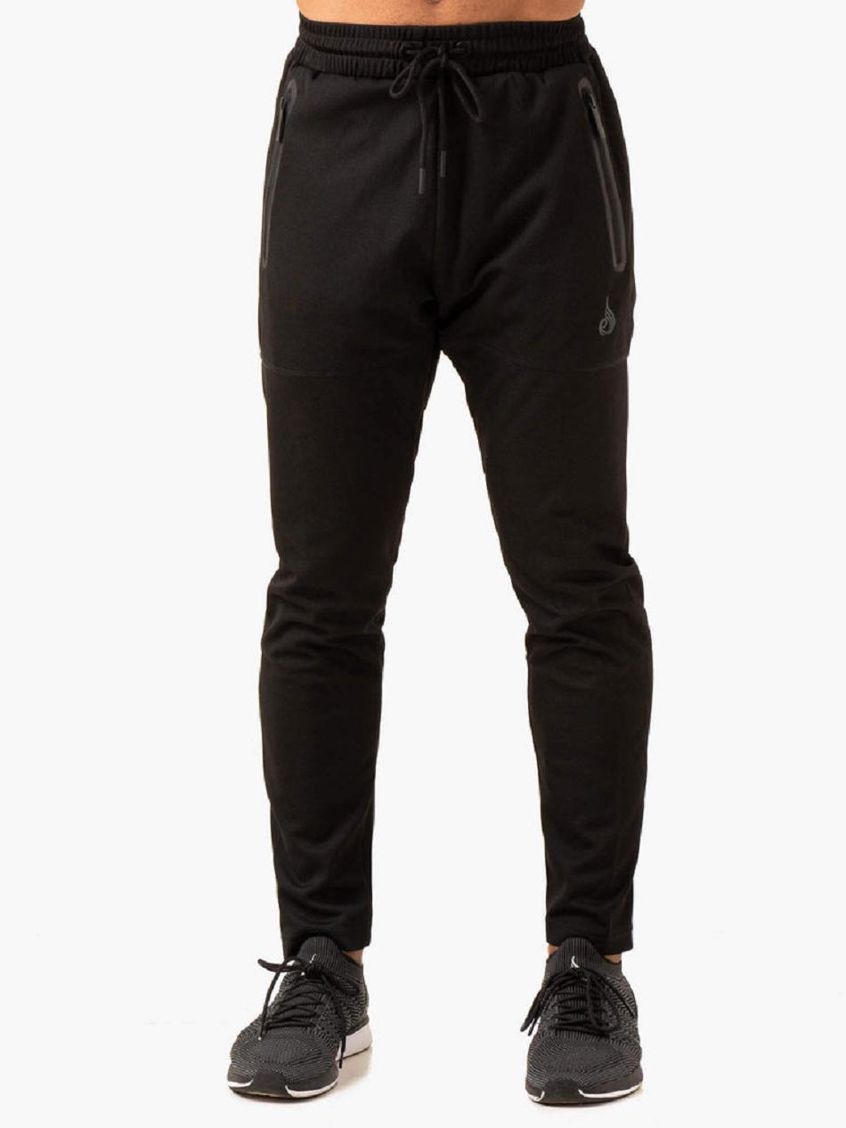 Black Men's Ryderwear Mesh Training Pants | 67U9297719