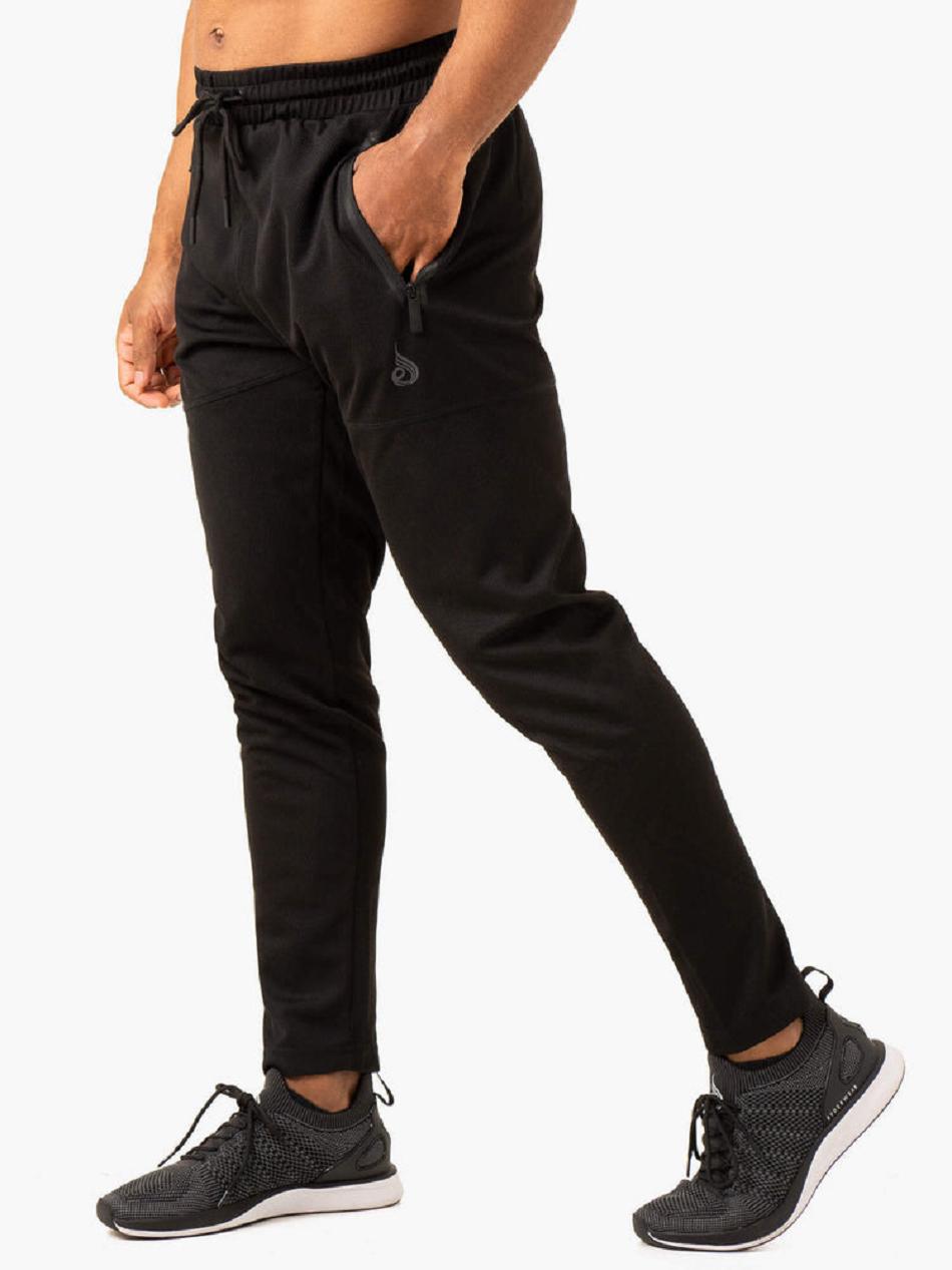 Black Men\'s Ryderwear Mesh Training Pants | 67U9297719