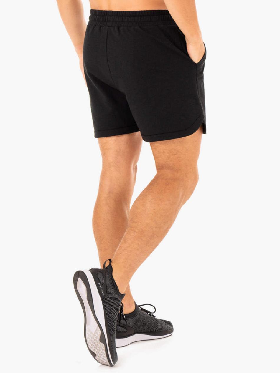 Black Men's Ryderwear Optimal Gym Shorts | 166DF47382