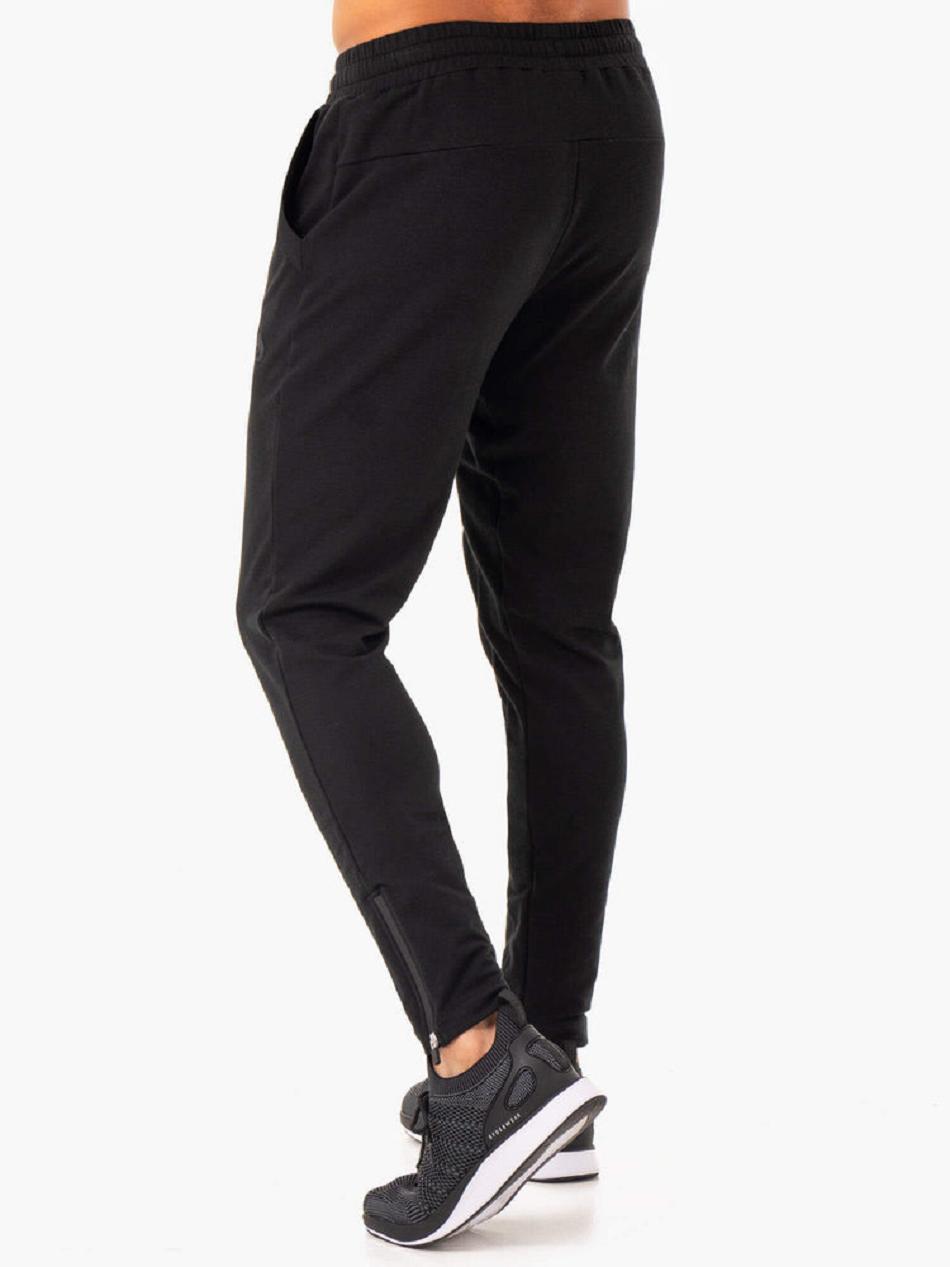 Black Men's Ryderwear Optimal Gym Track Pants | 93RW48341