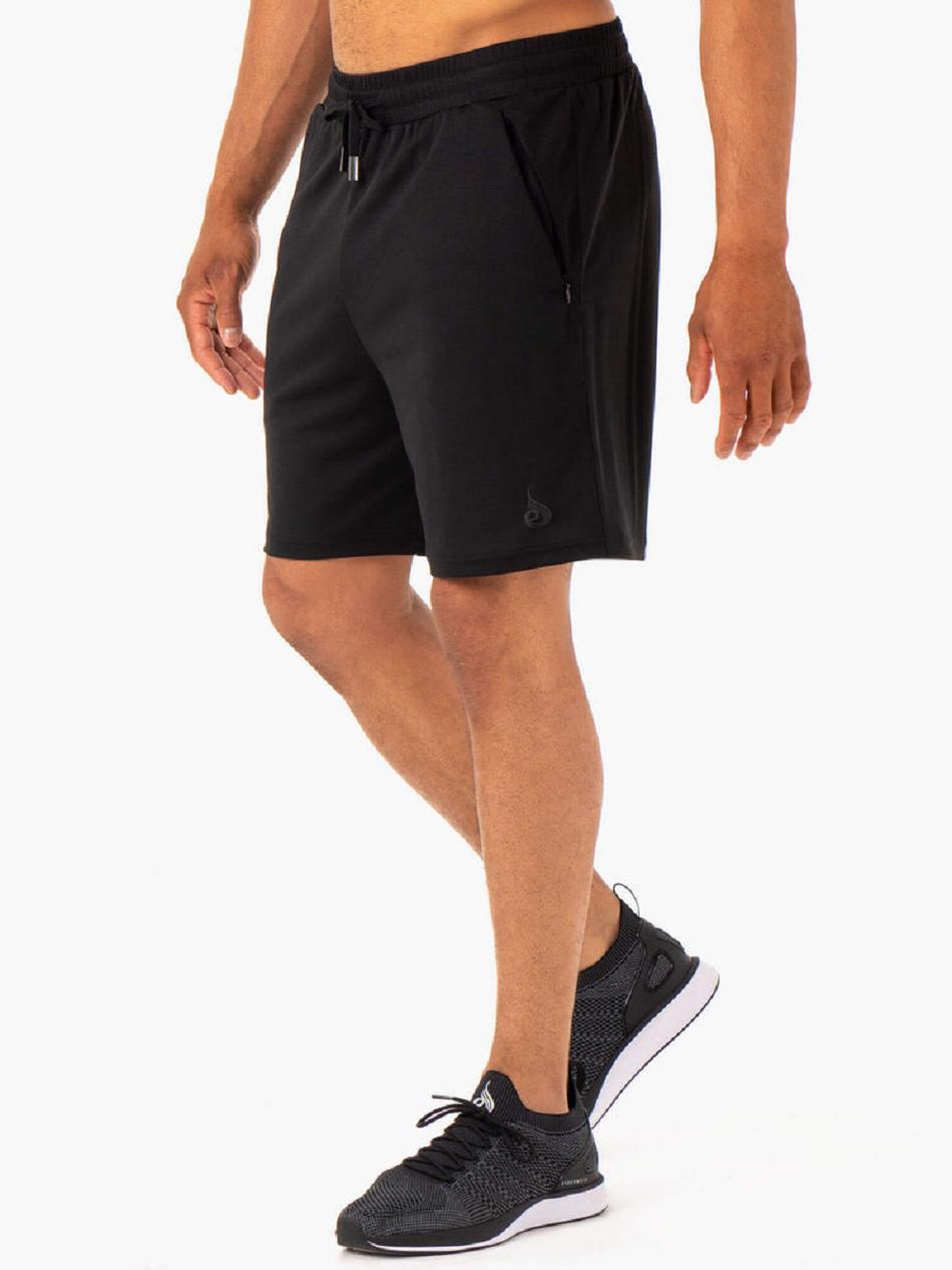 Black Men\'s Ryderwear Optimal Mesh Shorts | XG9480405