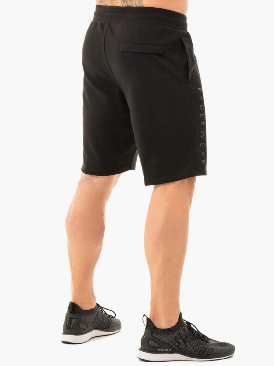 Black Men's Ryderwear Original Track Shorts | A2X25659