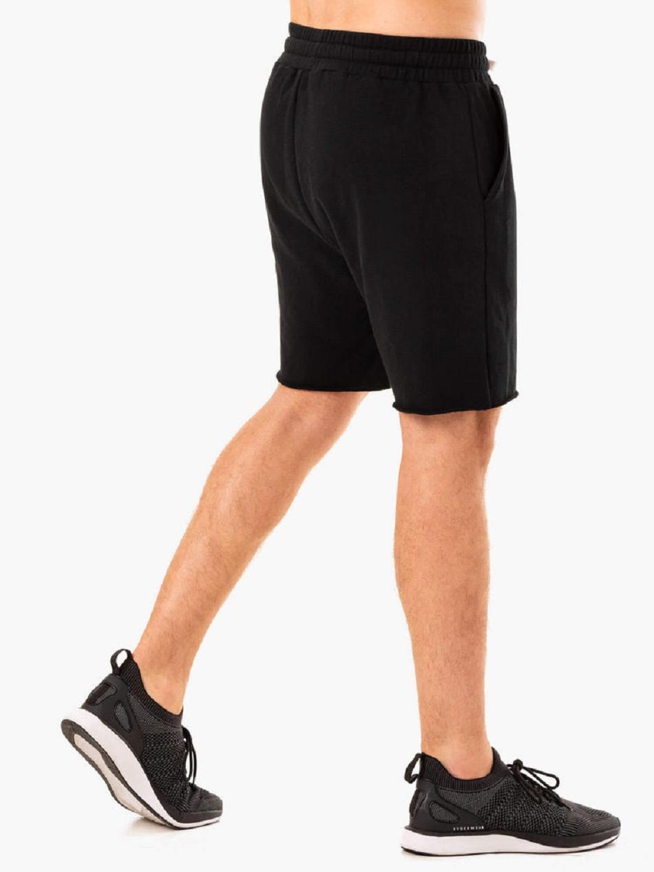 Black Men's Ryderwear Recharge Track Gym Shorts | 92RT67915