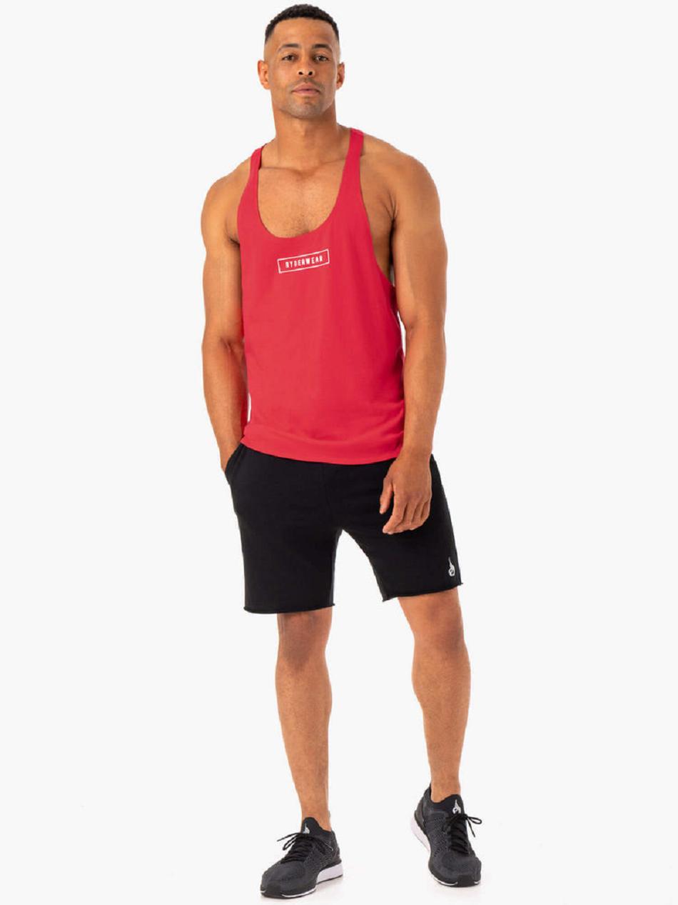 Black Men's Ryderwear Recharge Track Shorts | 92RC39643