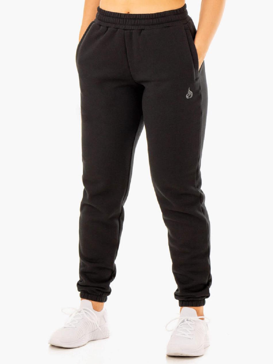 Black Men's Ryderwear Unisex Track Pants | 156IV44271