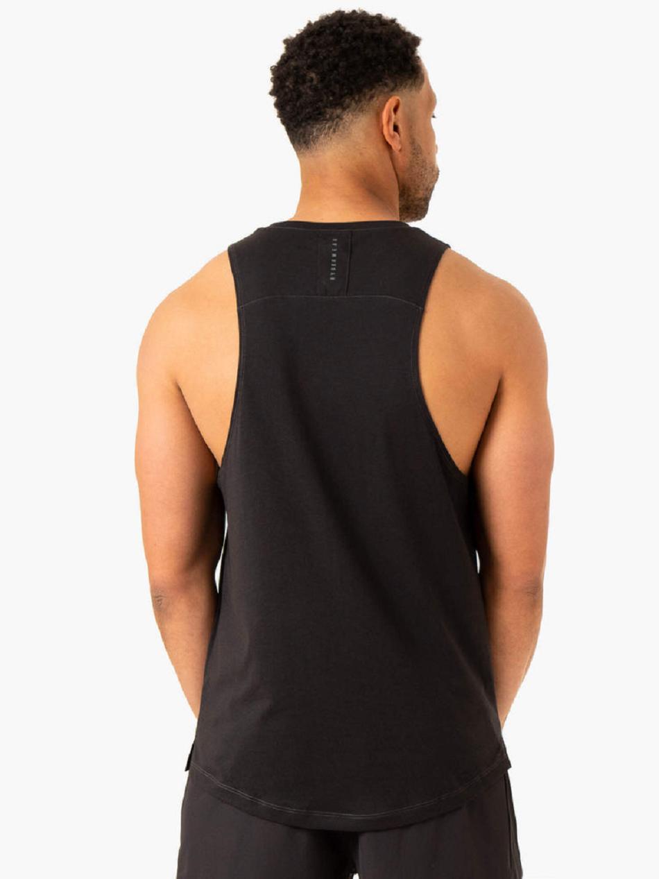 Black Men's Ryderwear Vital Baller Tank Top | HR8982840