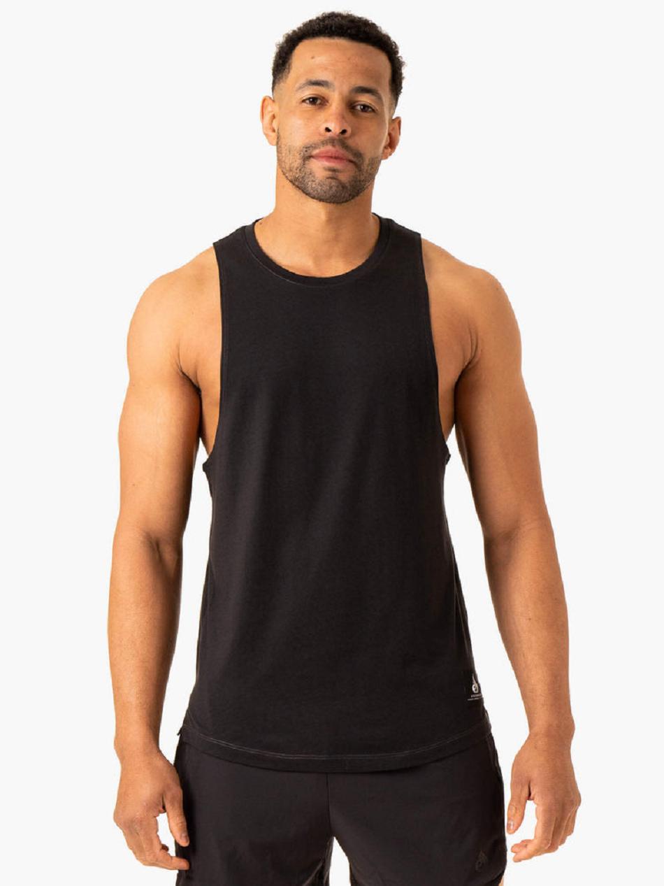 Black Men\'s Ryderwear Vital Baller Tanks | TNTY40717