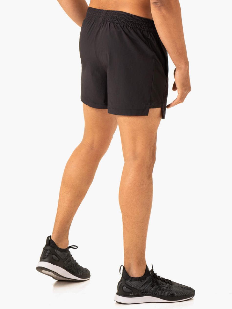 Black Men's Ryderwear Vital Gym Shorts | NG9164307