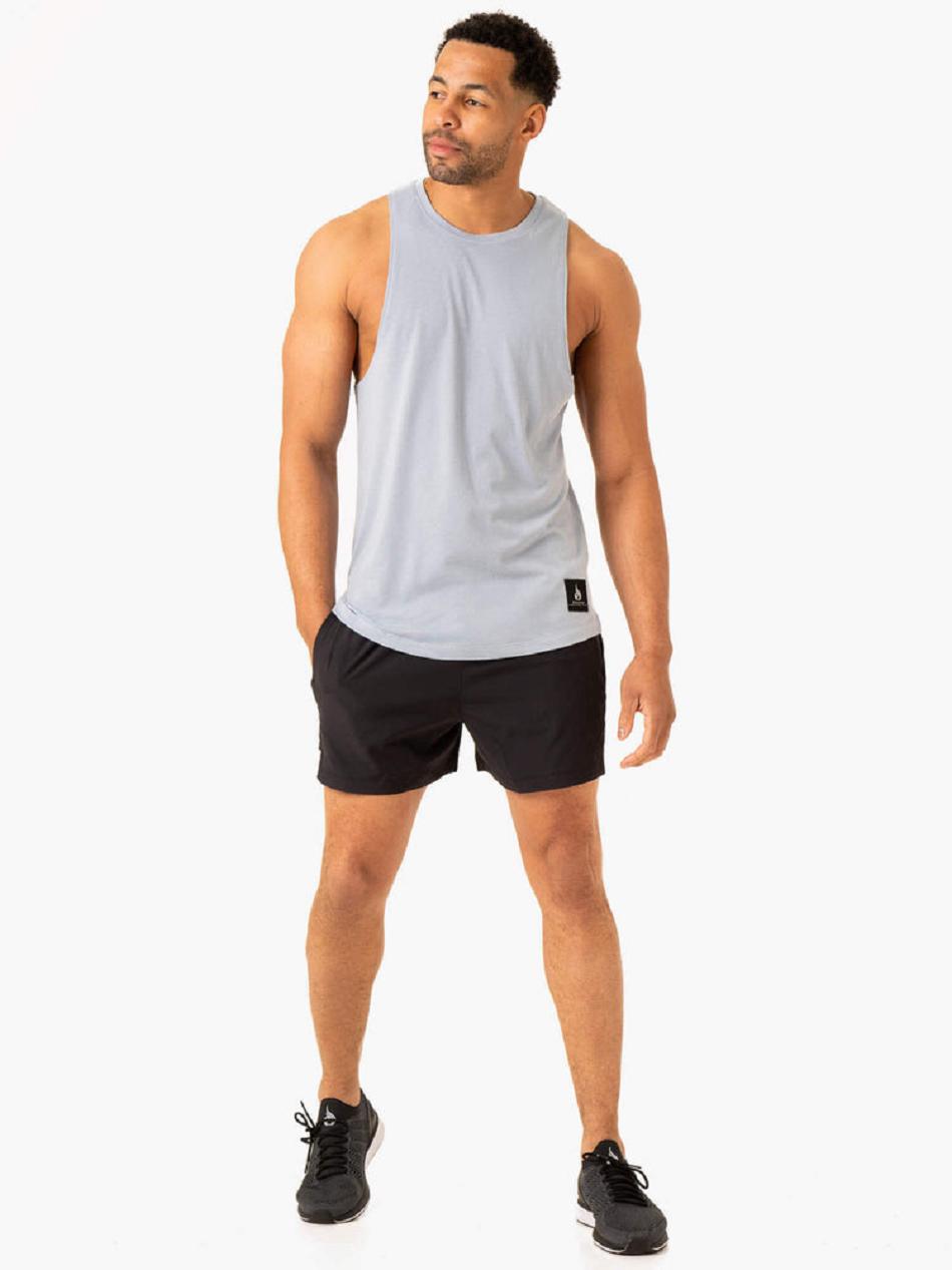 Black Men's Ryderwear Vital Gym Shorts | NG9164307