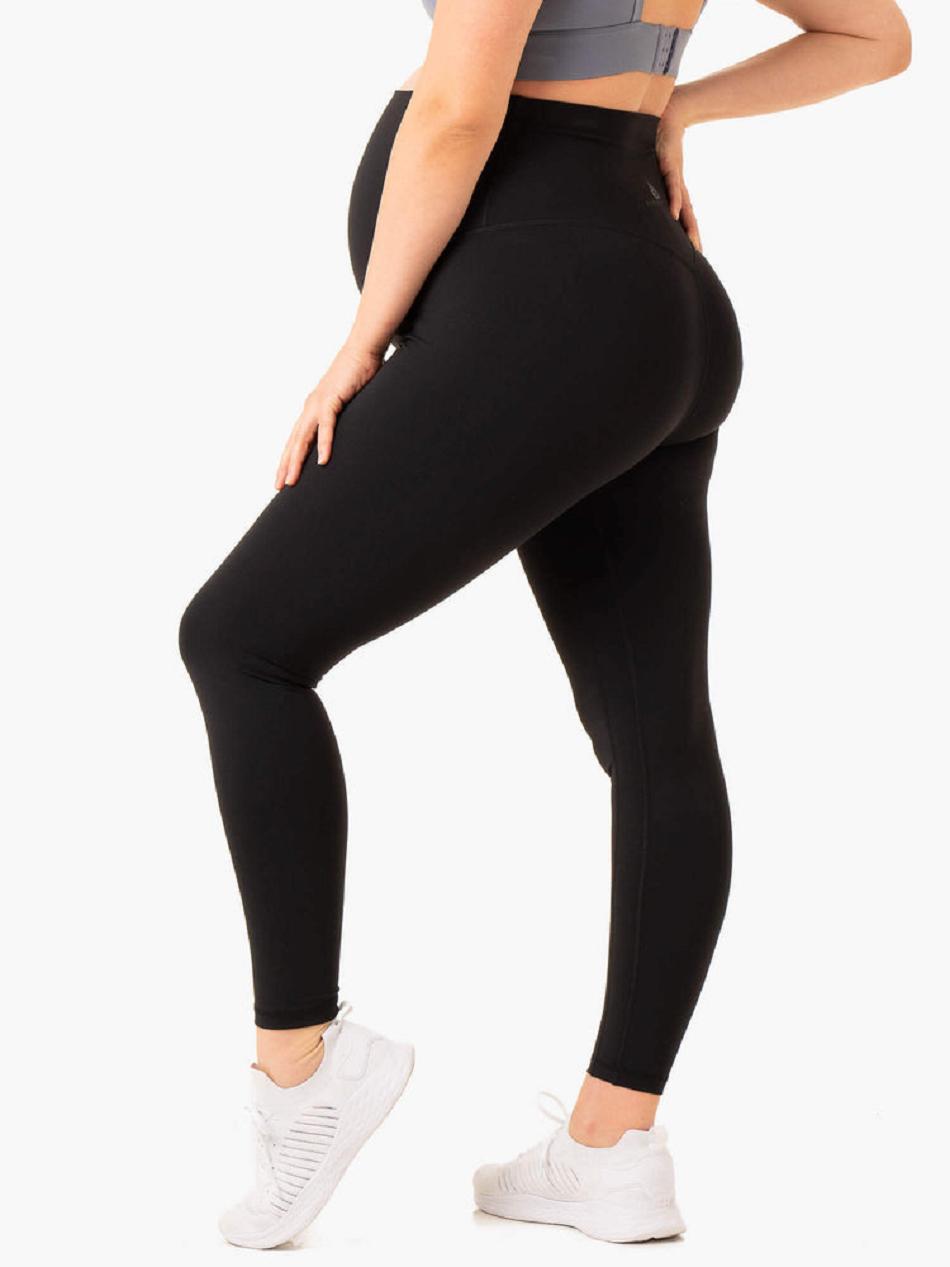 Black Women's Ryderwear Active Bump Leggings | 42JF53698