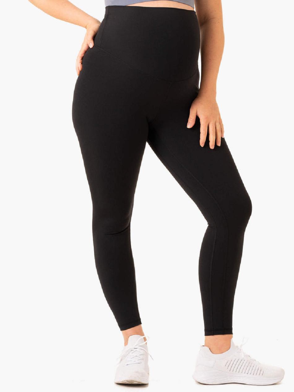 Black Women's Ryderwear Active Bump Leggings | 42JF53698