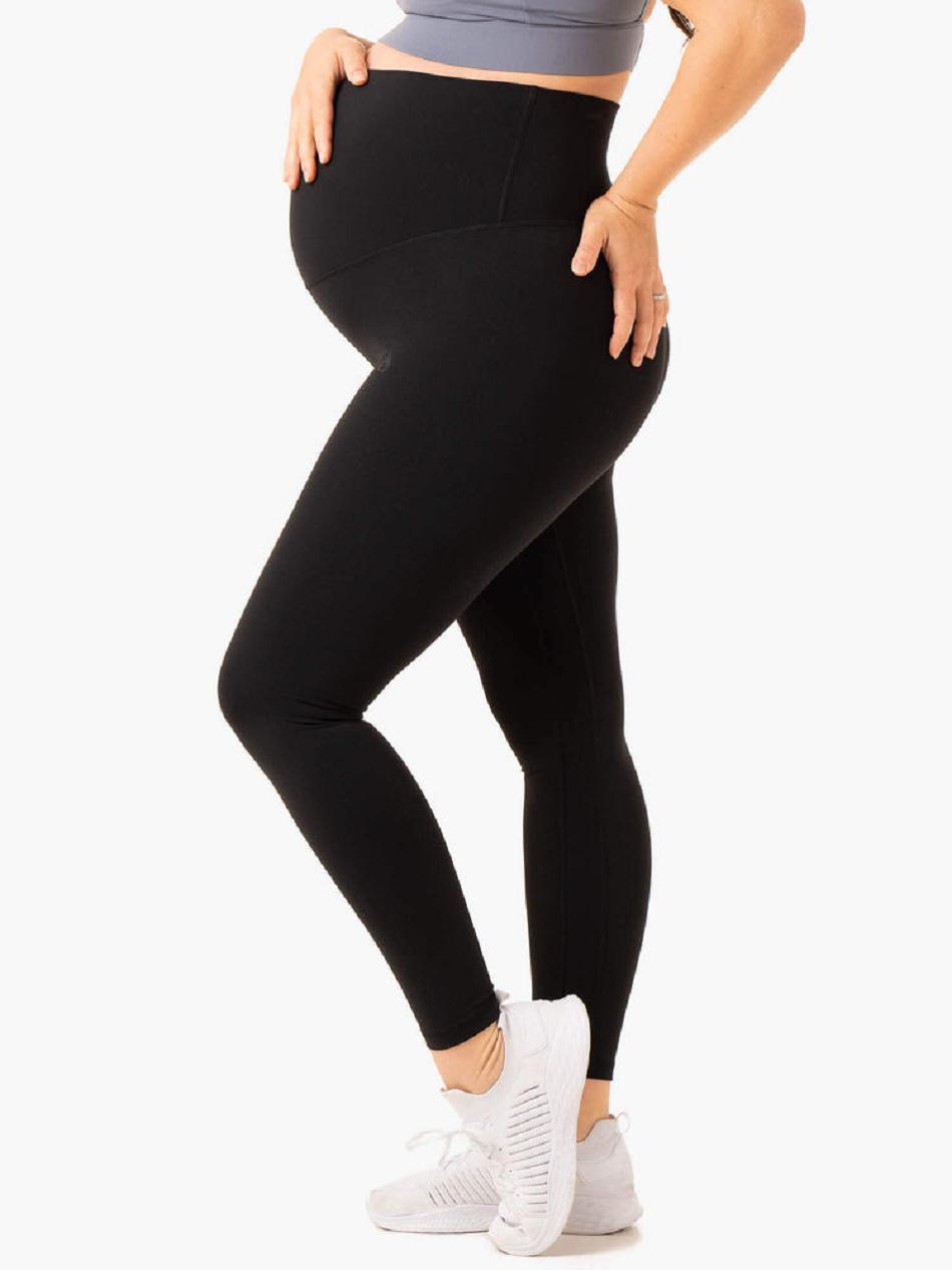 Black Women\'s Ryderwear Active Bump Leggings | 42JF53698