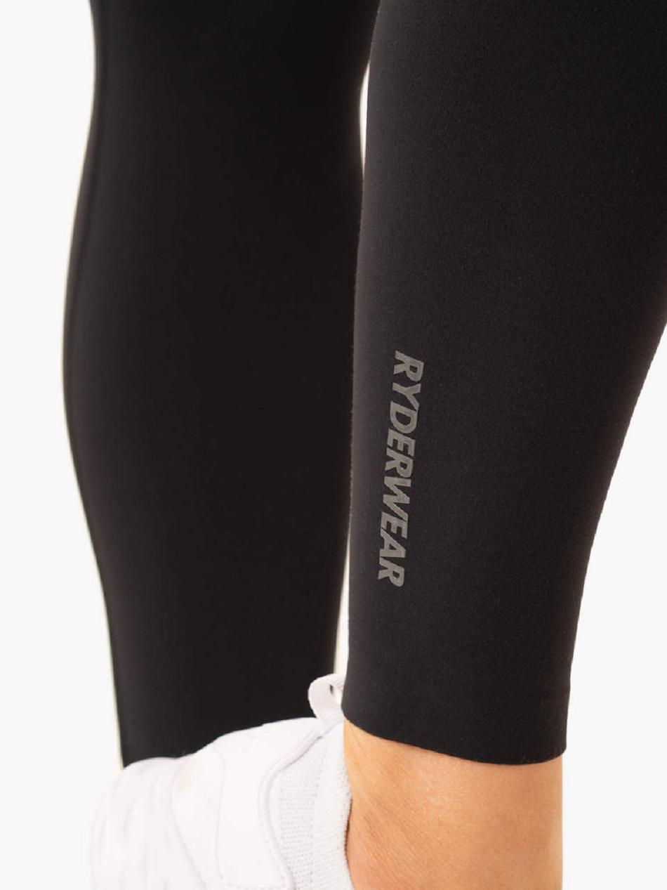 Black Women's Ryderwear Extend Compression Leggings | 67U3848842