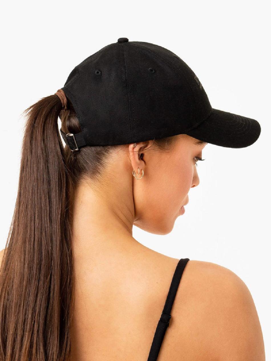 Black Women's Ryderwear Frequency Cap Accessories | 78FE91001