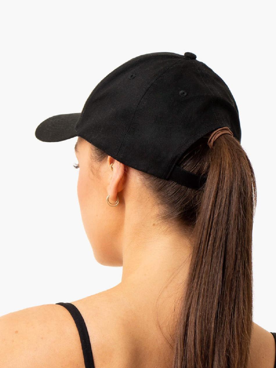 Black Women's Ryderwear Frequency Cap Accessories | 78FE91001