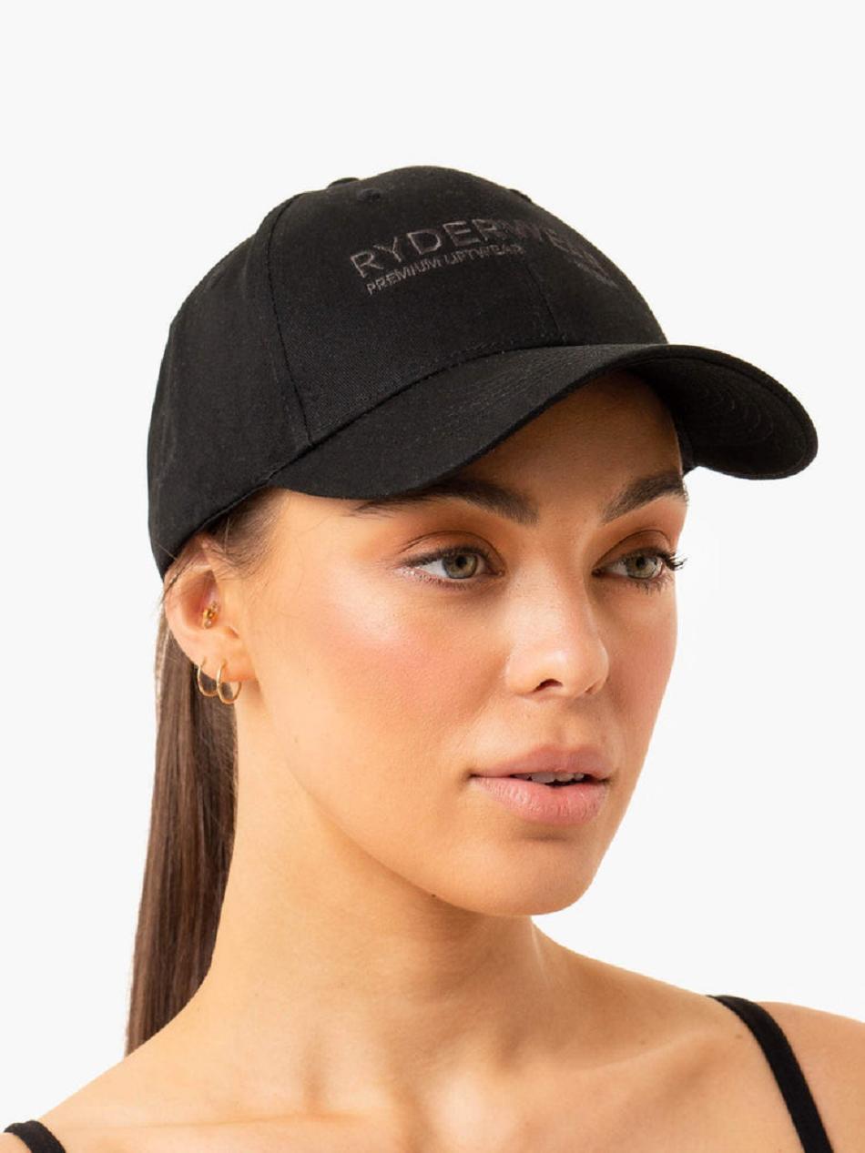 Black Women\'s Ryderwear Frequency Cap Accessories | 78FE91001