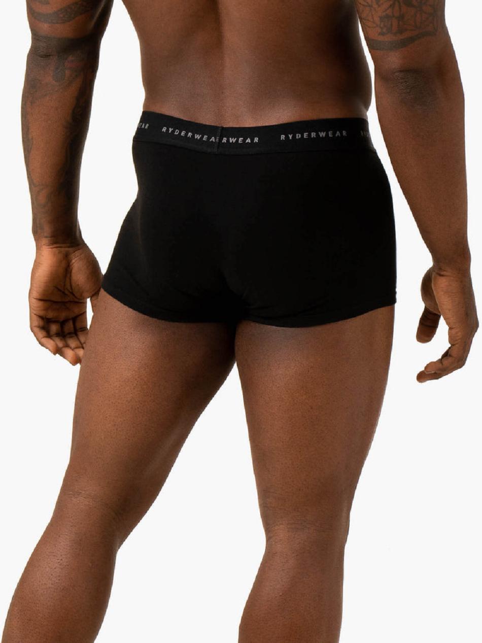 Black Women's Ryderwear Men's Boxer Briefs Accessories | 83HF15976