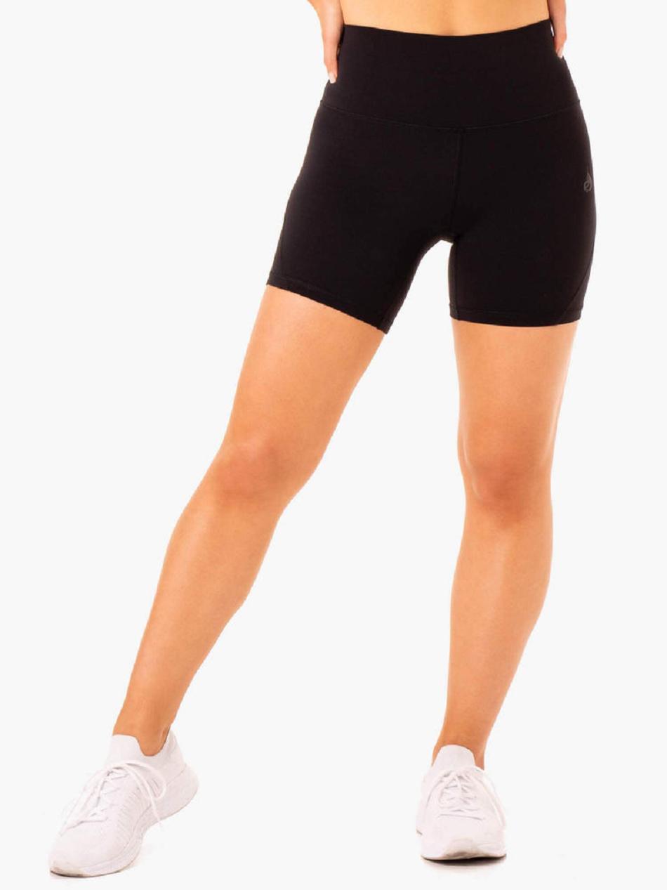 Black Women's Ryderwear NKD Align Shorts | 52EW50509