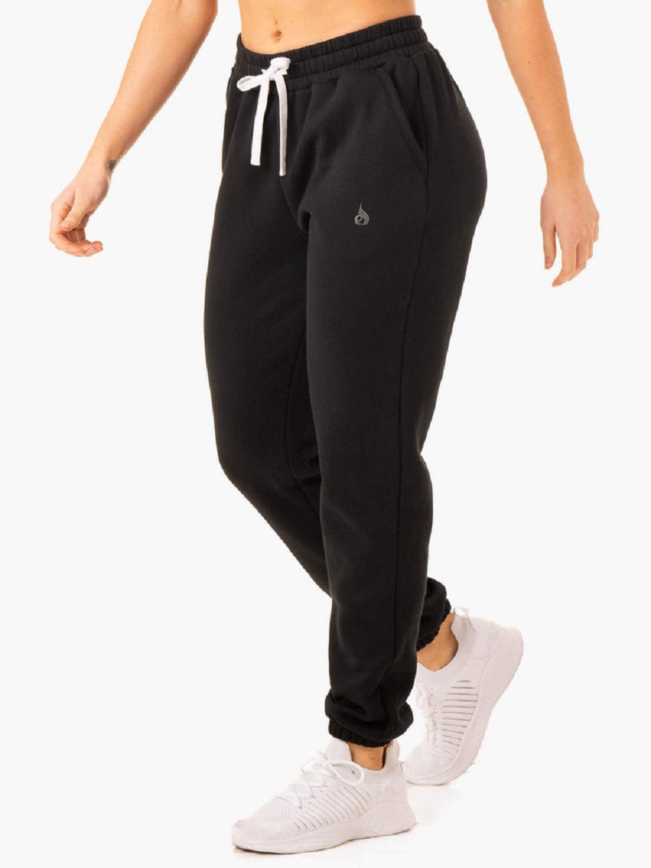 Black Women's Ryderwear Restore Track Pants | 6Y7881628