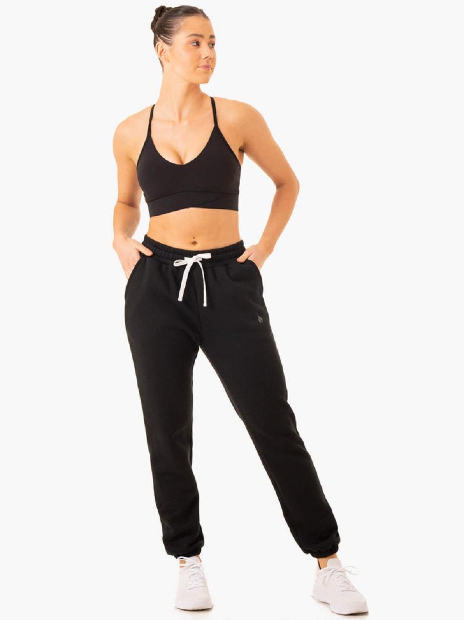 Black Women's Ryderwear Restore Track Pants | 6Y7881628