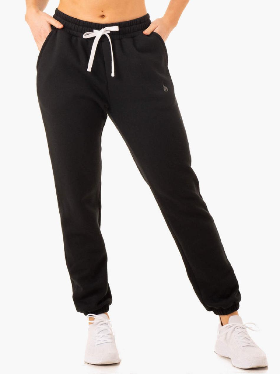 Black Women\'s Ryderwear Restore Track Pants Trackset | 76JS10044