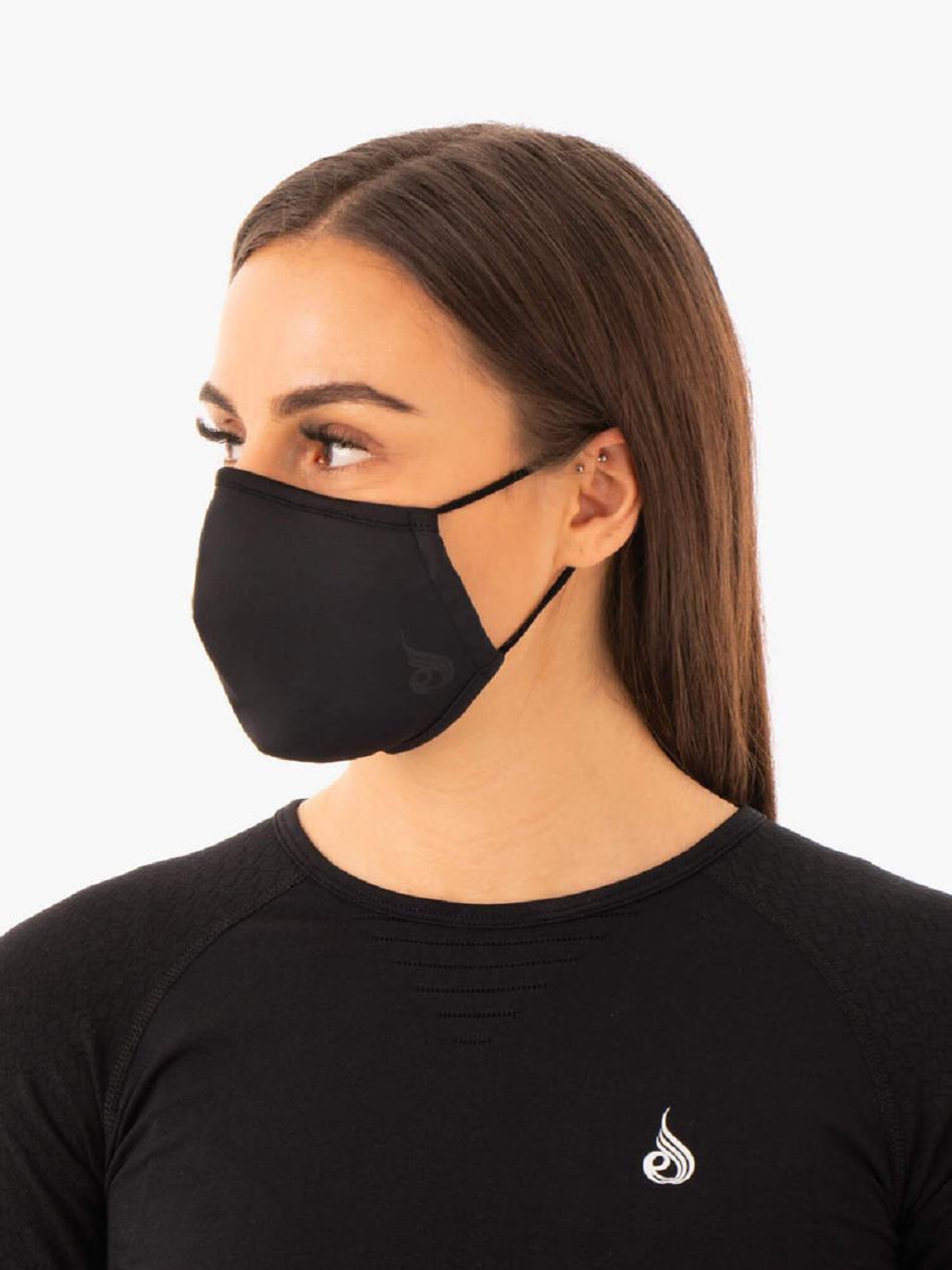 Black Women\'s Ryderwear Ryderwear Face Mask Accessories | TNTY64275