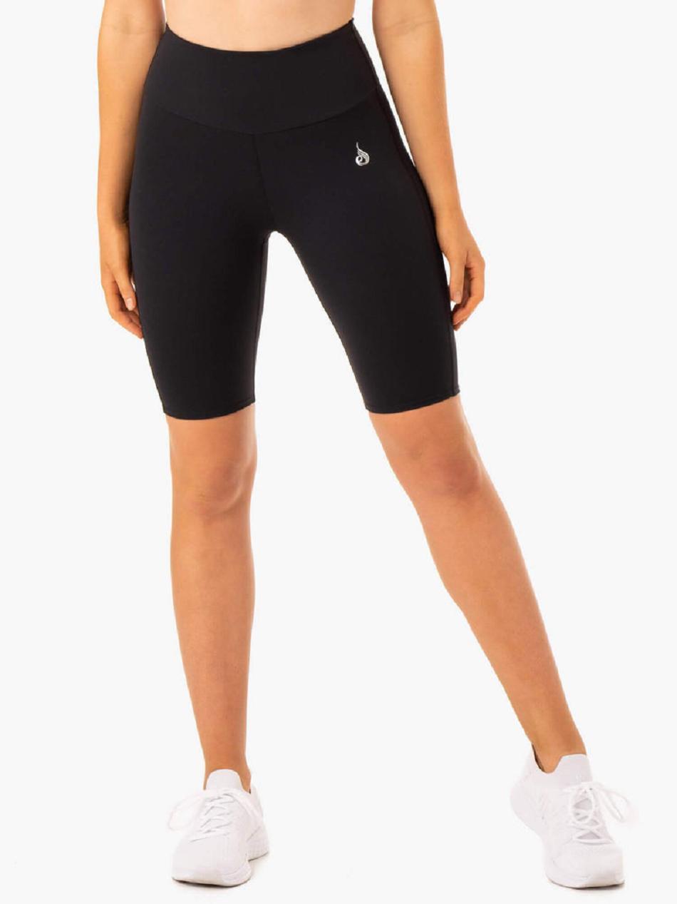 Black Women\'s Ryderwear Staples Bike Shorts Scrunch Bum | A2X34724