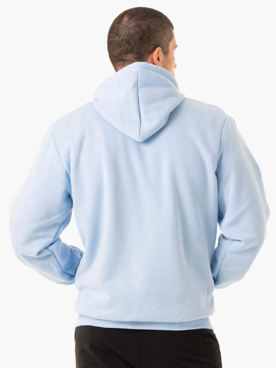 Blue / Blue Men's Ryderwear Essential Zip Up Jacket Top | 92KR91418