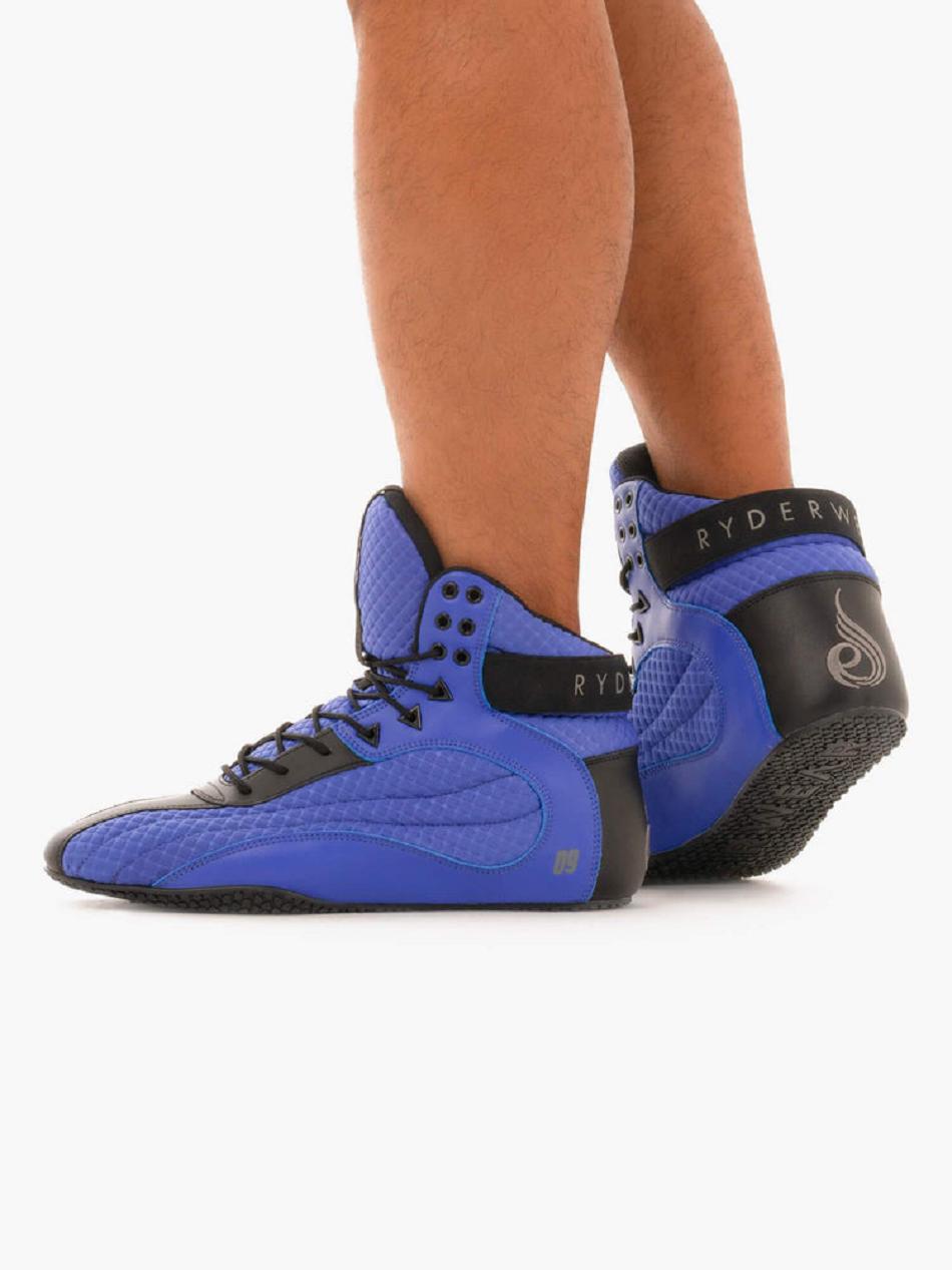 Blue Men's Ryderwear D-Mak Rogue Shoes | 100GA73421