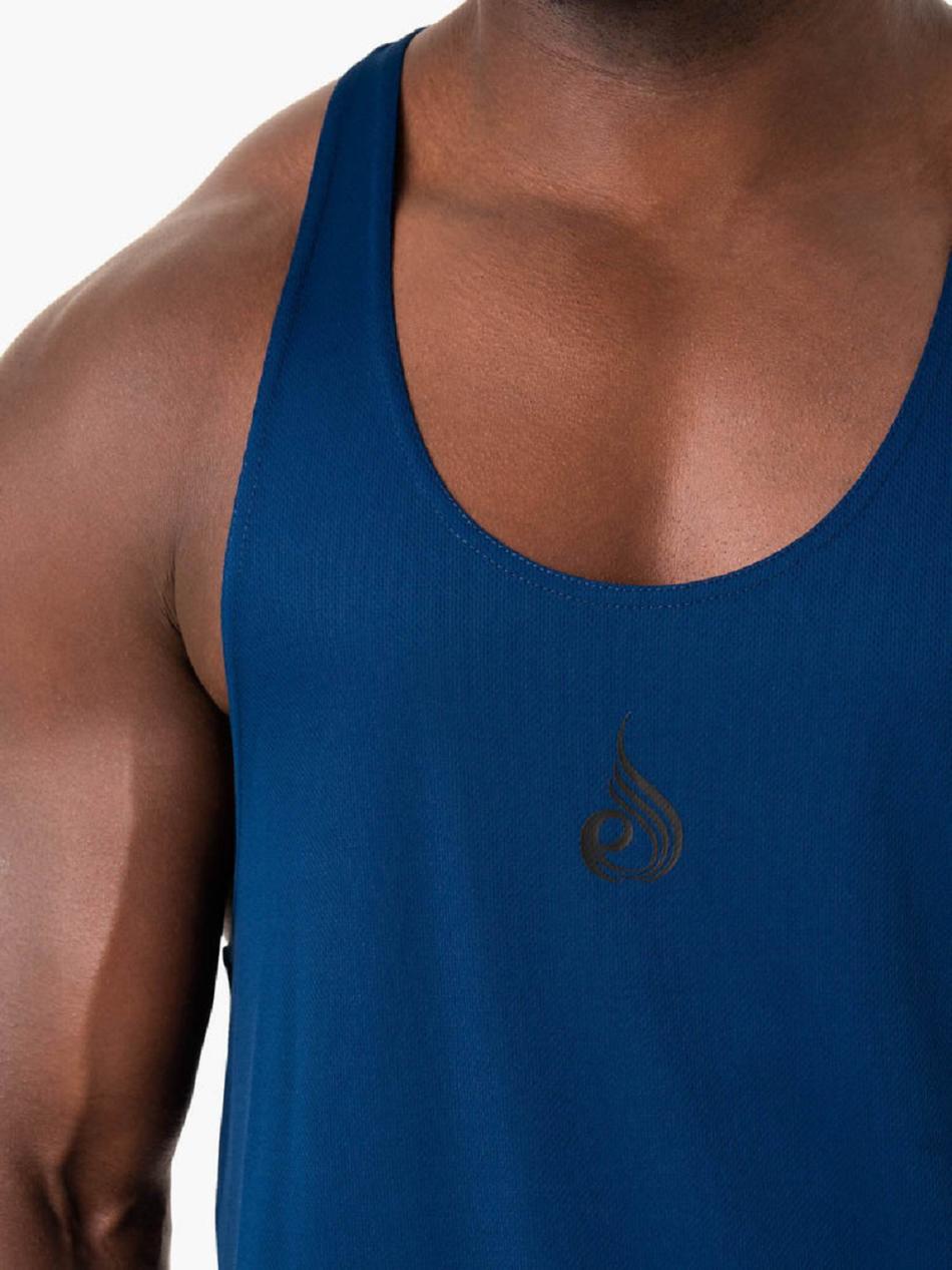 Blue Men's Ryderwear Define Mesh T-Back Stringers | ES8411945