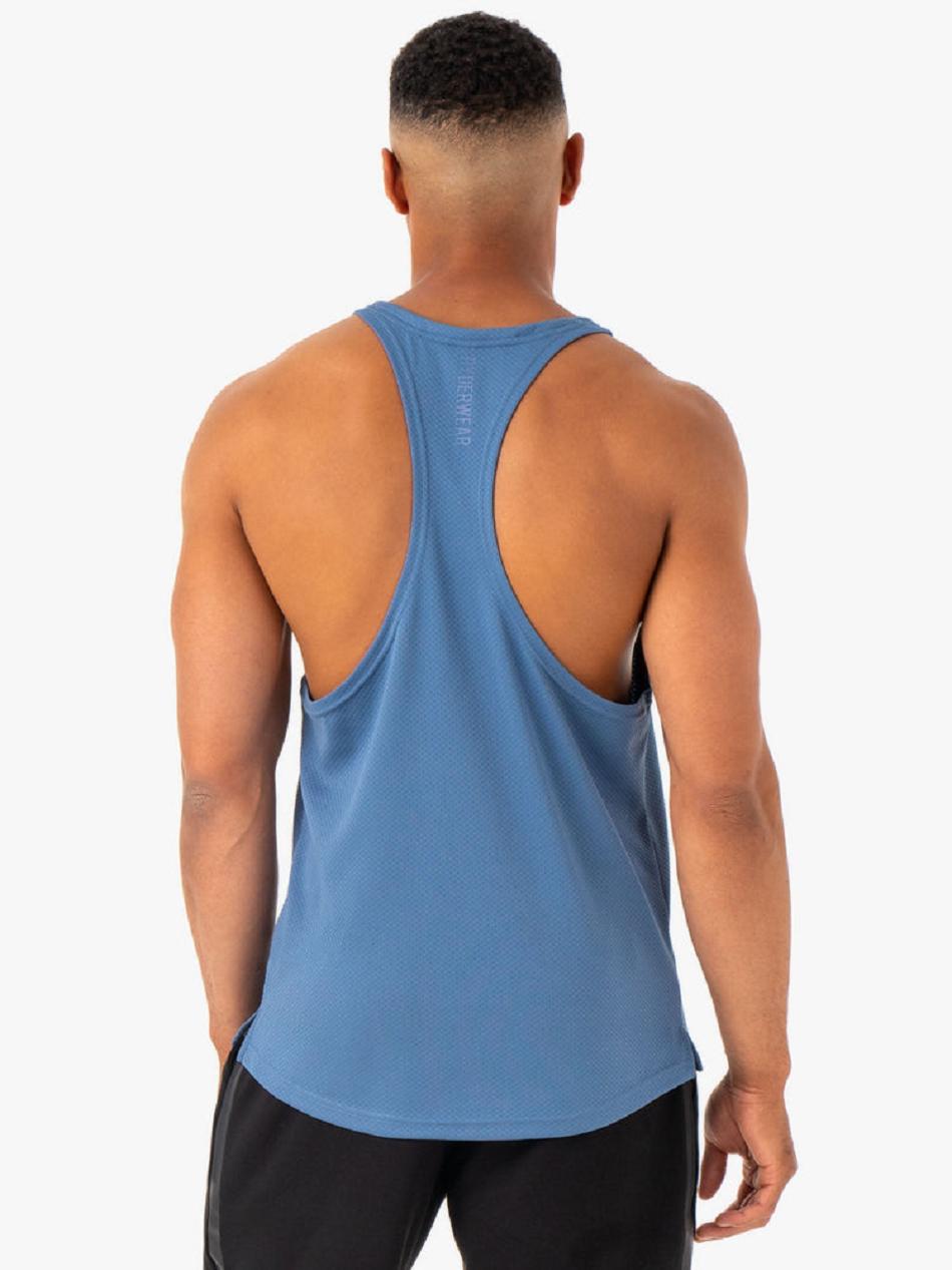 Blue Men's Ryderwear Enhance T-Back Stringers | 83ES38824