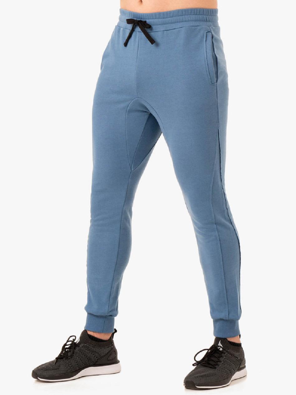 Blue Men\'s Ryderwear Force Track Pants | 5G9159283